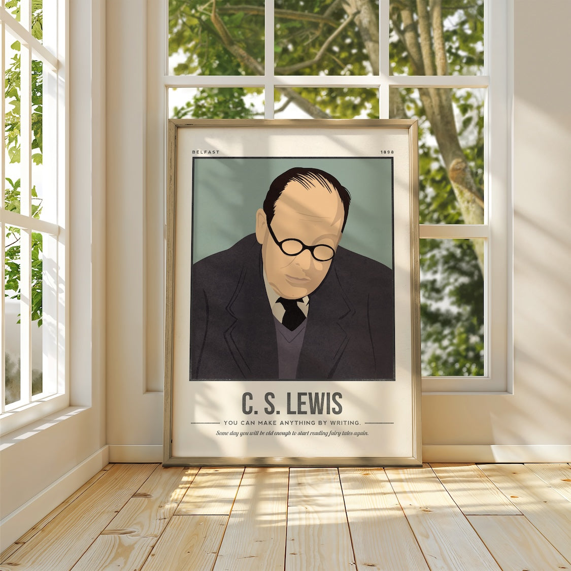 C.S. Lewis Art Print