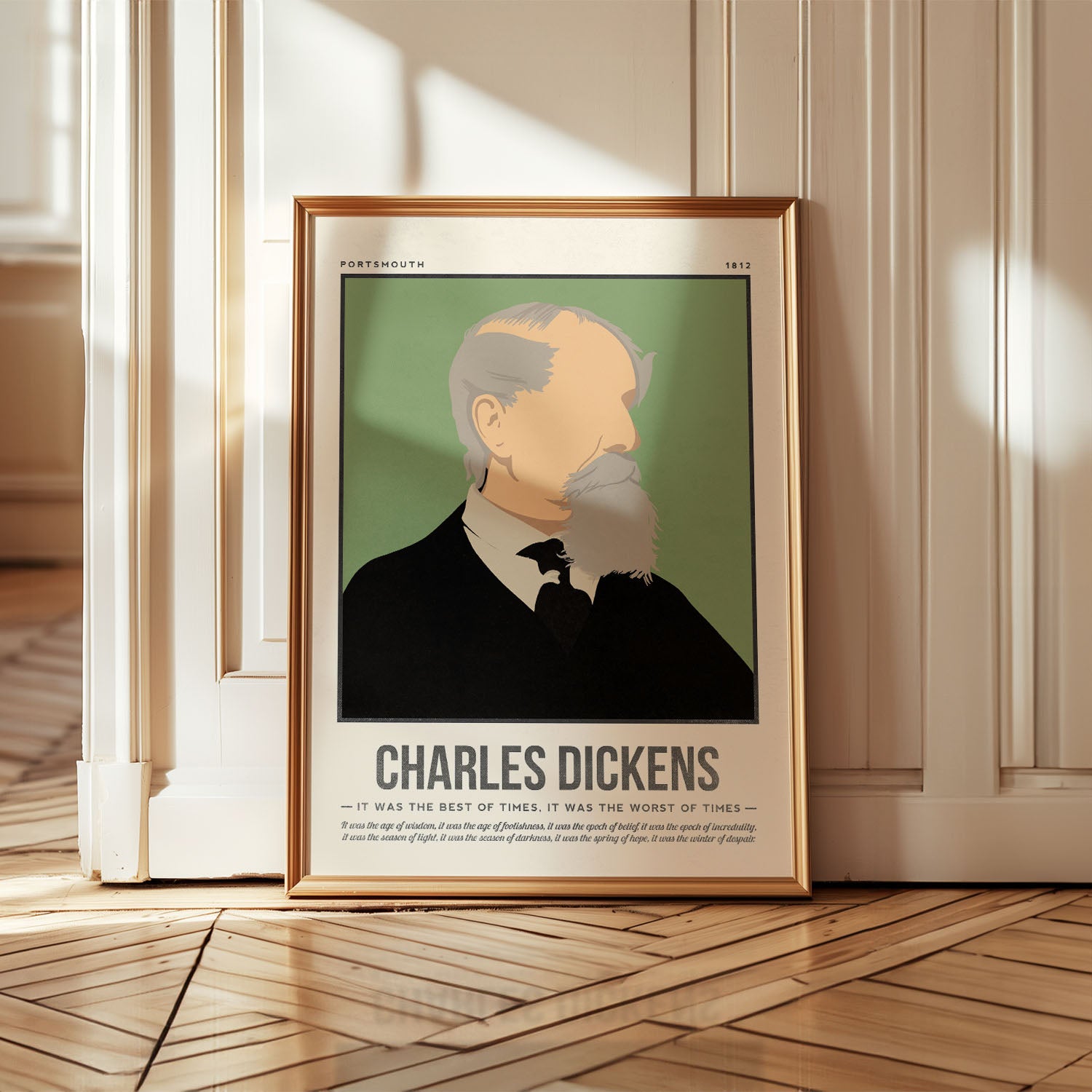 Charles Dickens Art Print