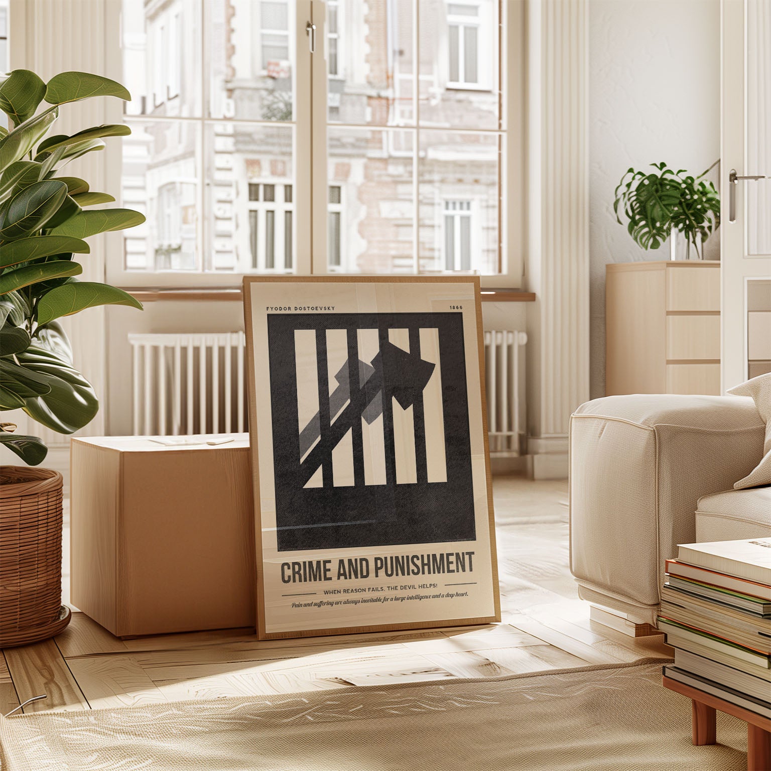 Crime and Punishment Art Print