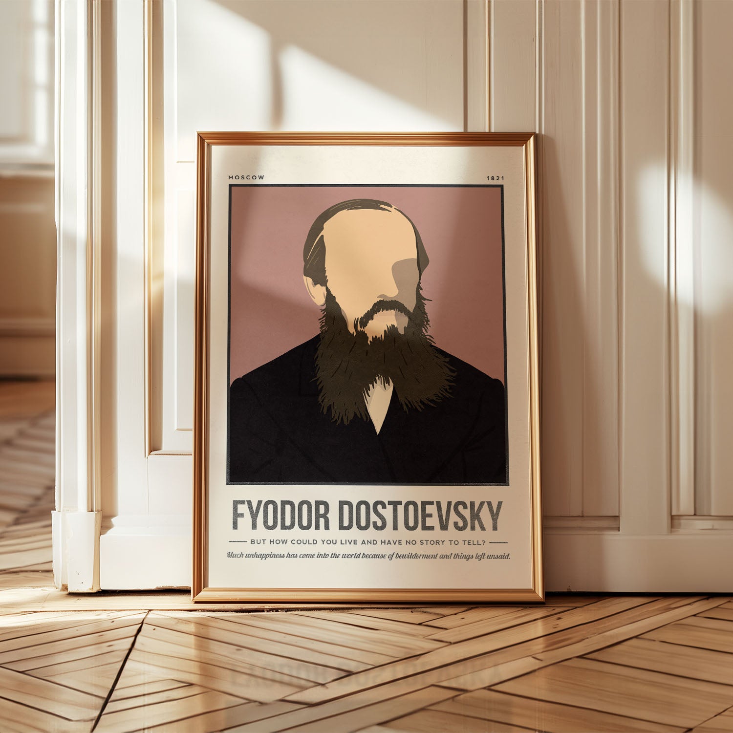 Fyodor Dostoevsky Art Print
