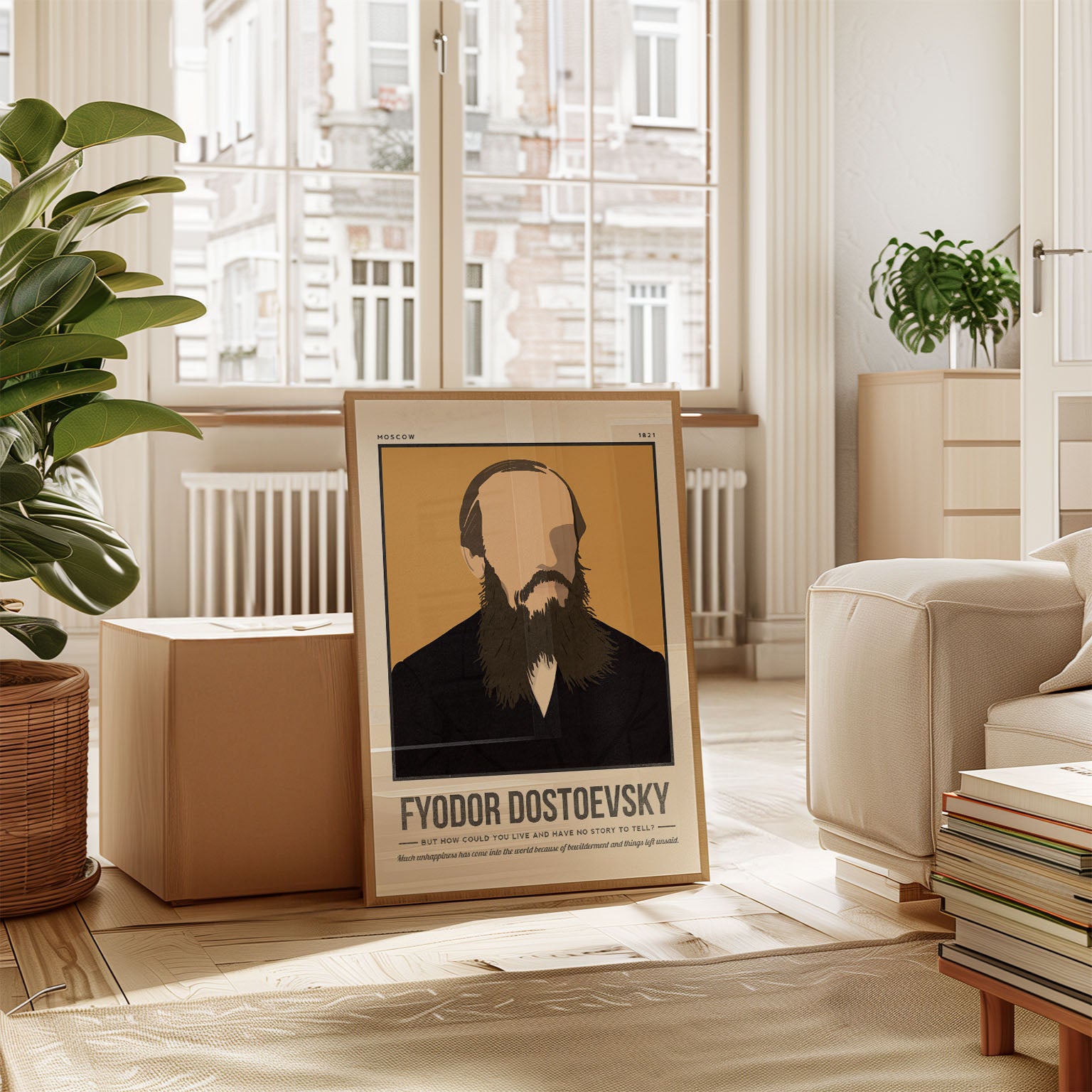 Fyodor Dostoevsky Art Print