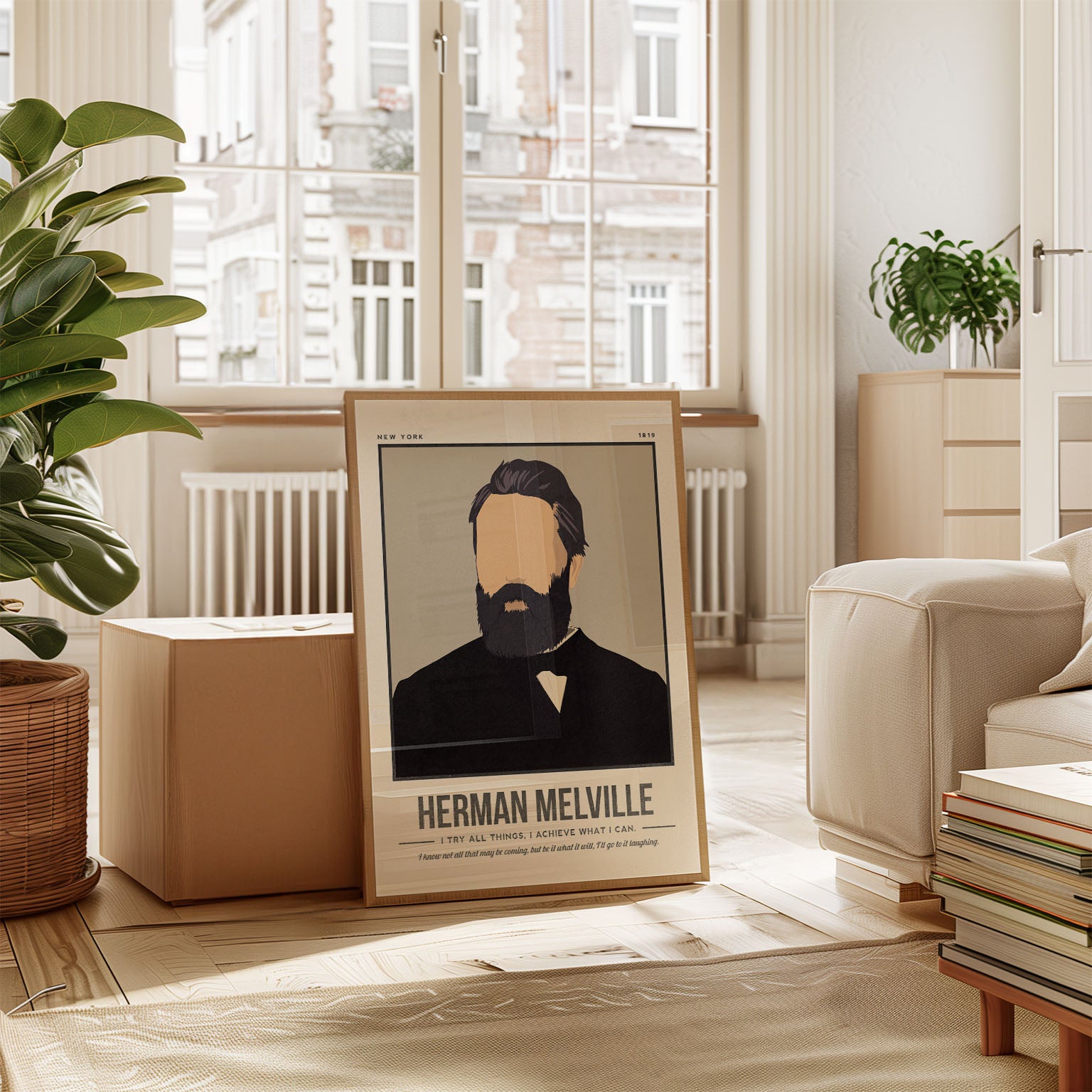 Herman Melville Art Print