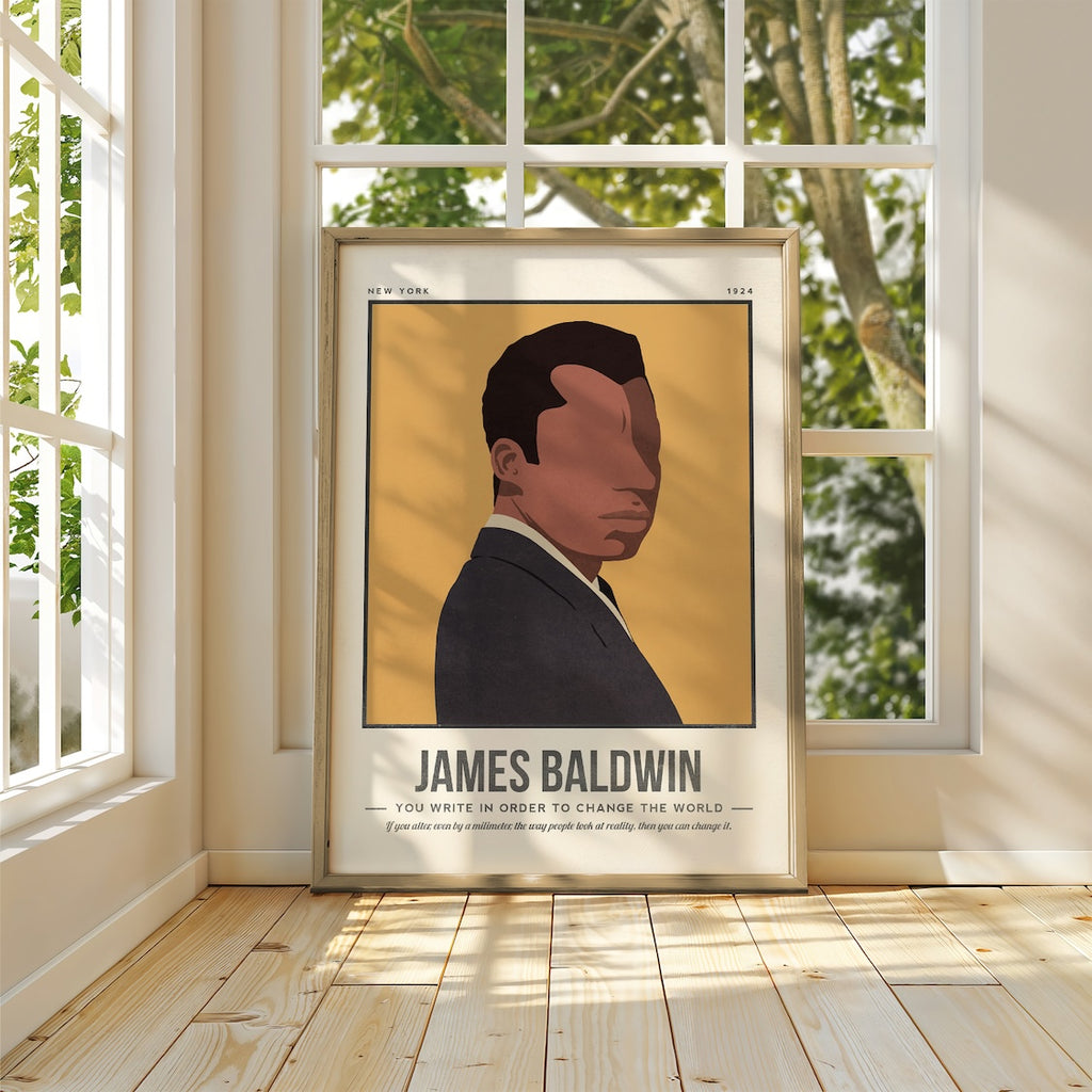 James Baldwin Art Print
