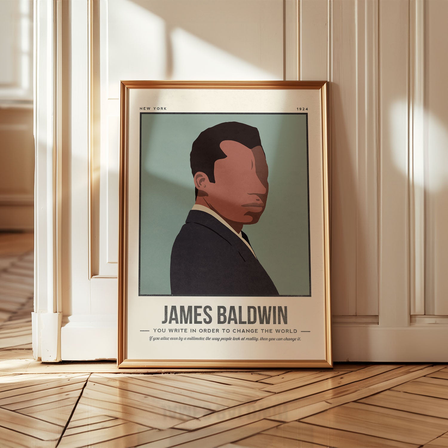 James Baldwin Art Print