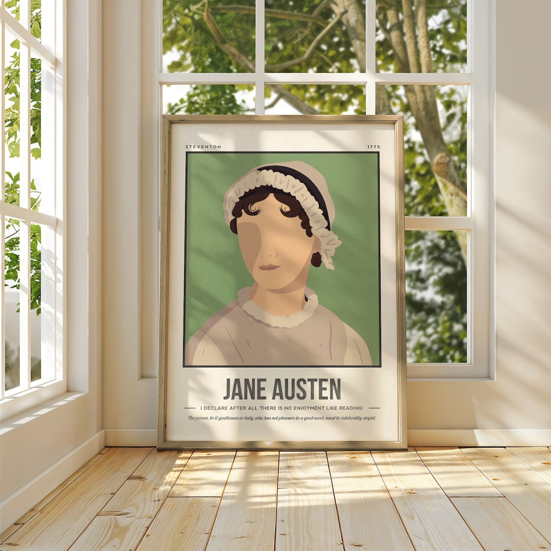 Jane Austen Art Print