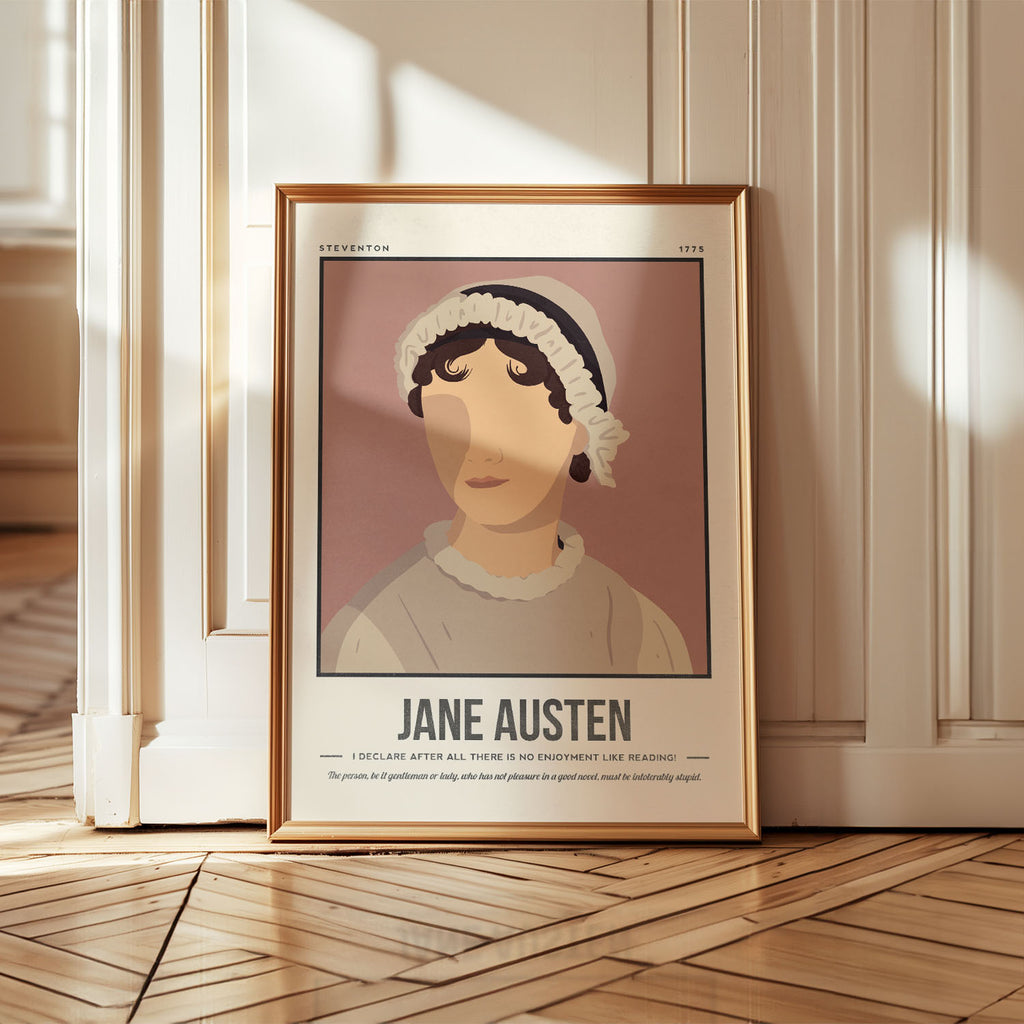 Jane Austen Art Print