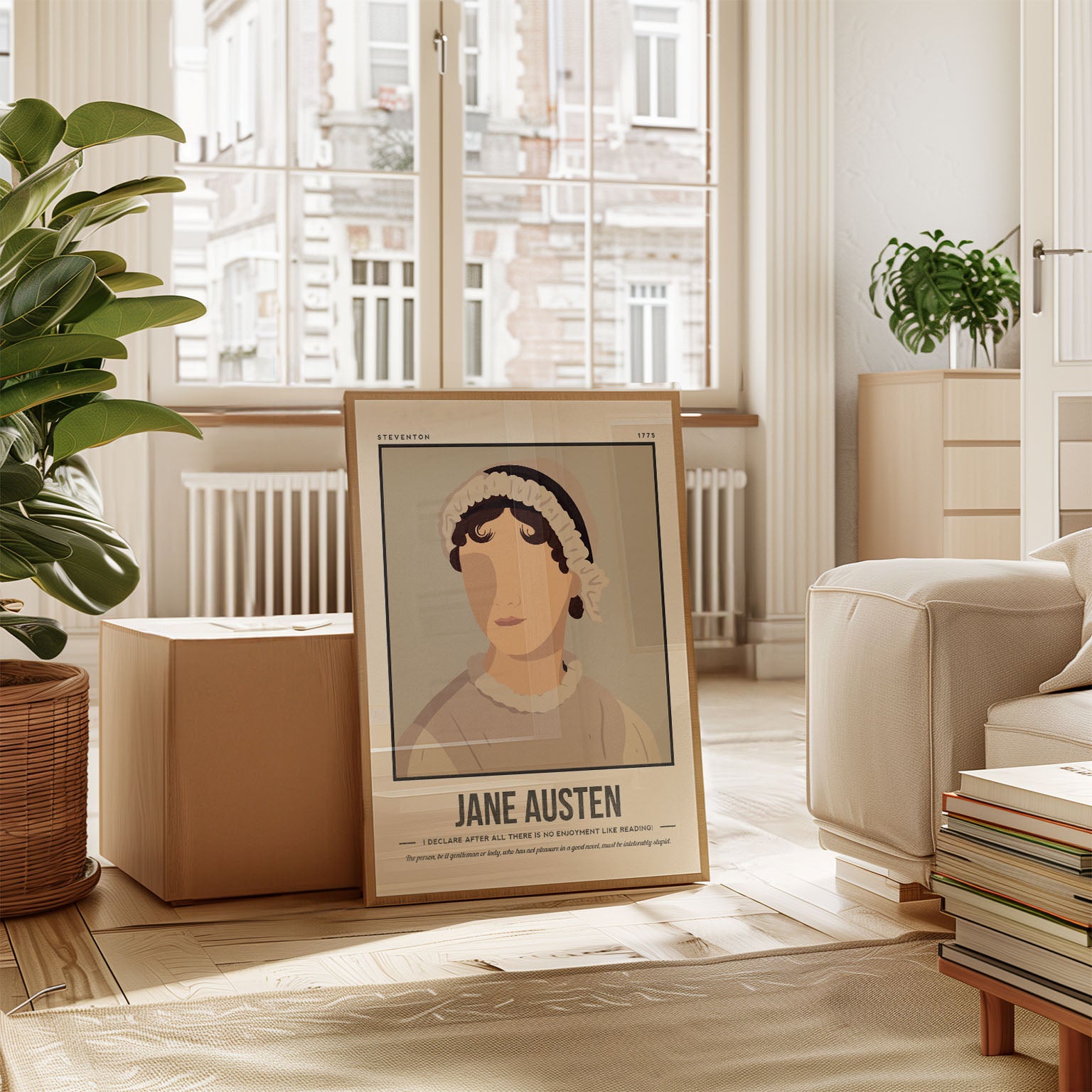 Jane Austen Art Print