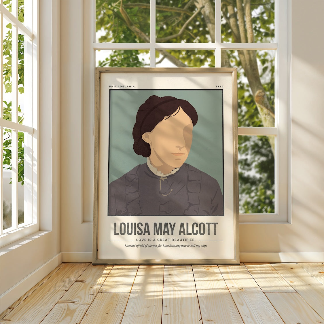 Louisa May Alcott Art Print