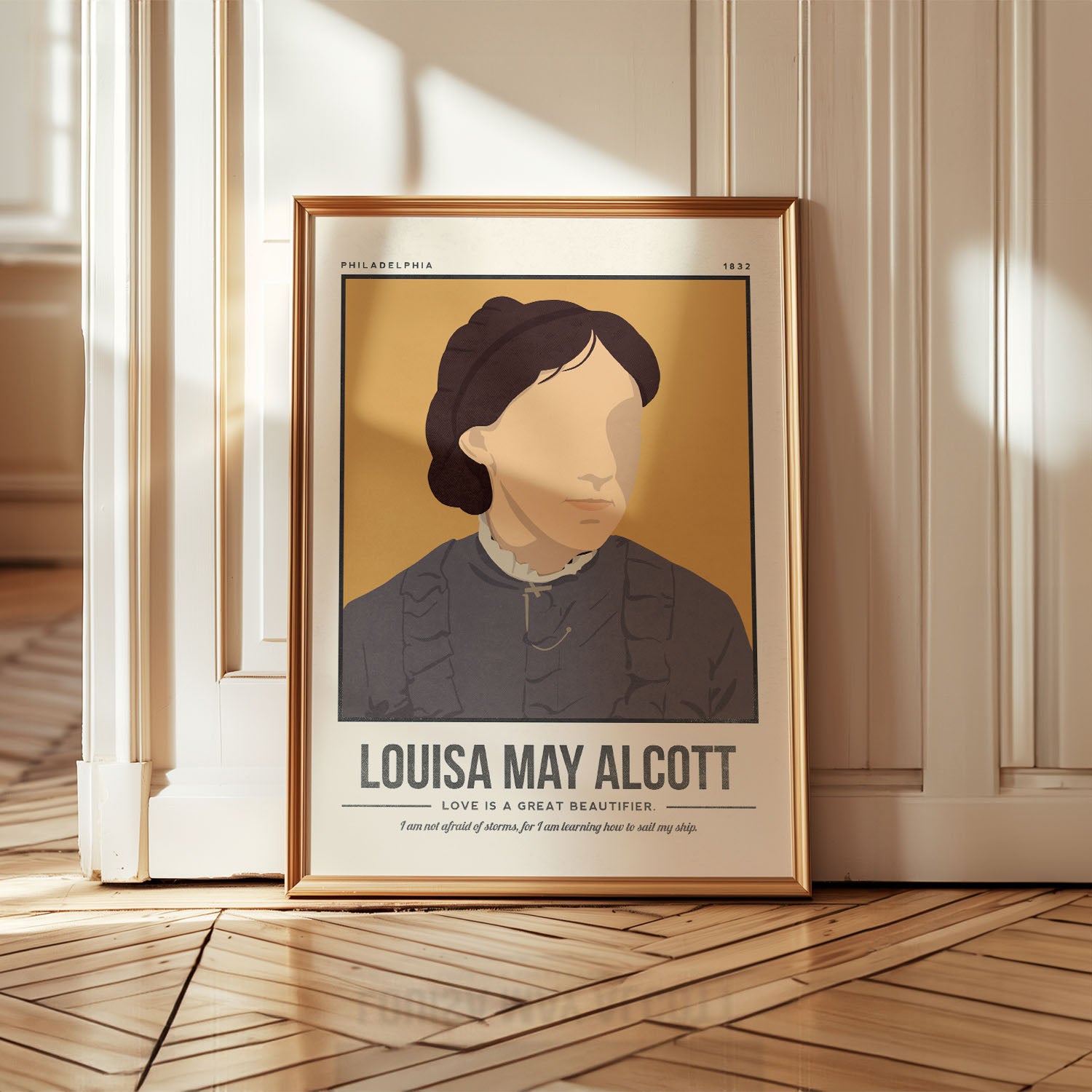 Louisa May Alcott Art Print