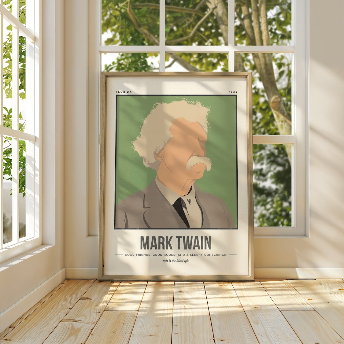 Mark Twain Art Print