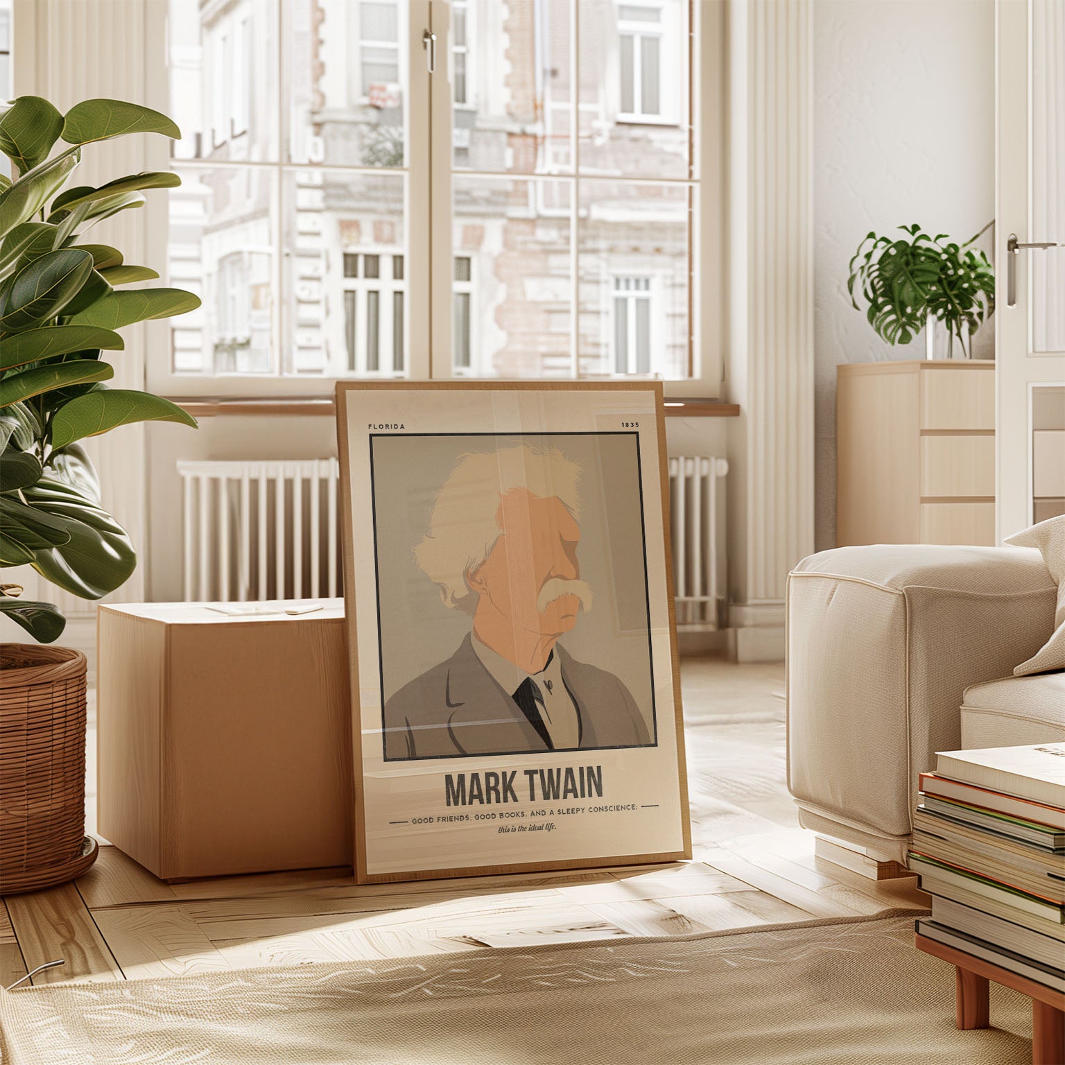Mark Twain Art Print