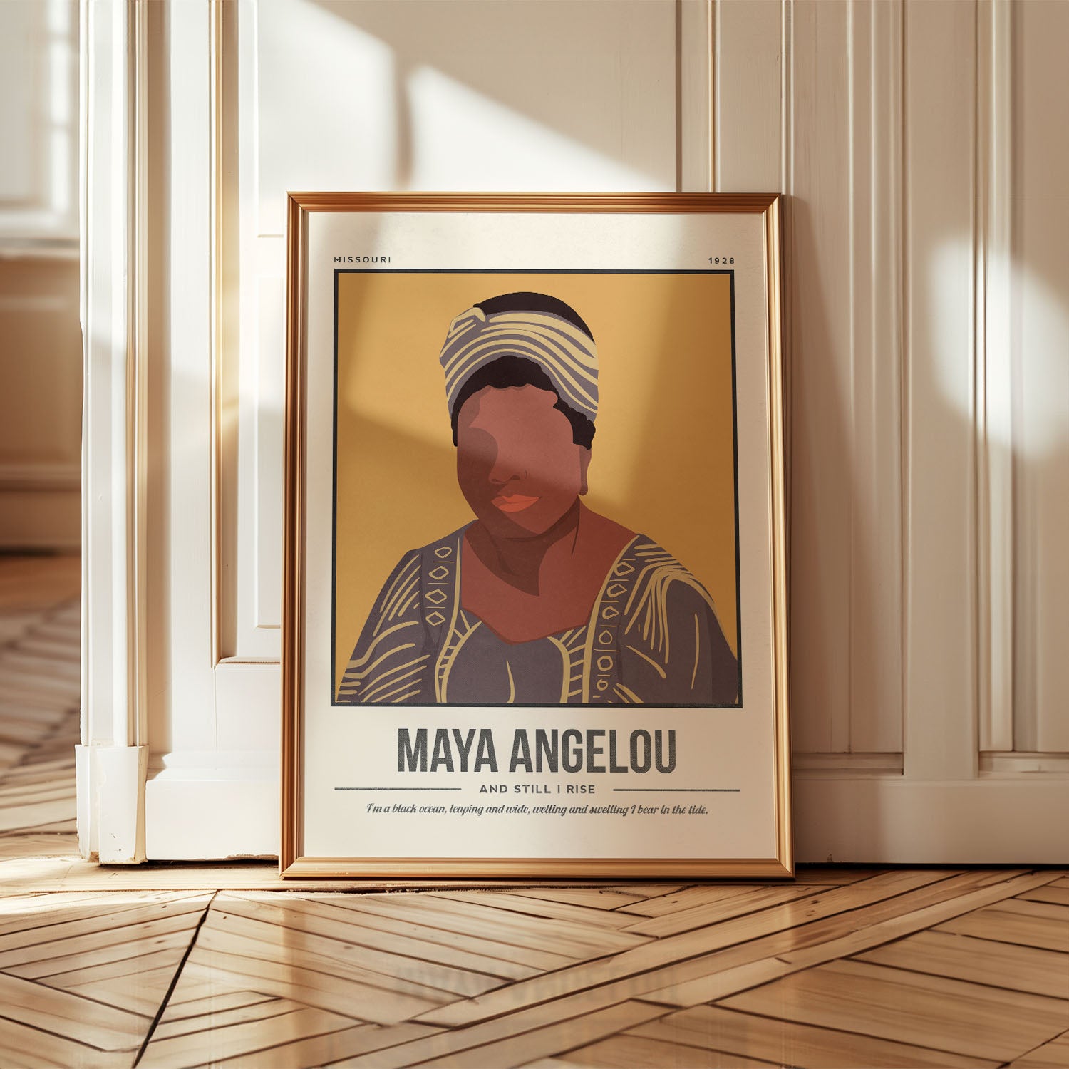 Maya Angelou Art Print