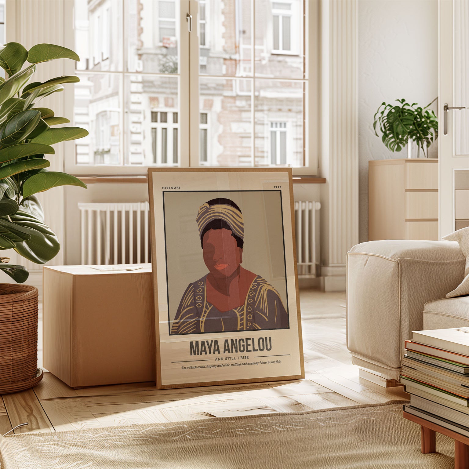 Maya Angelou Art Print