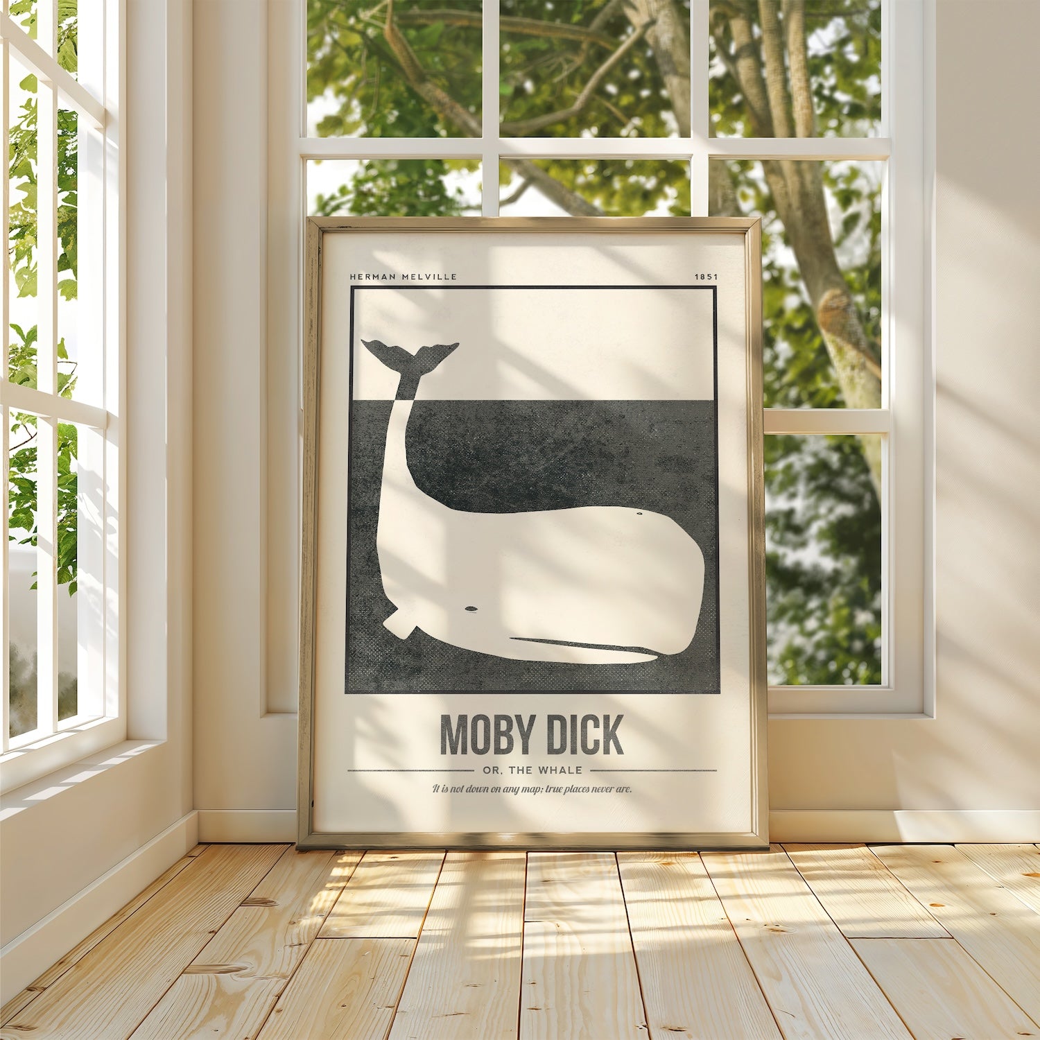 Moby Dick or, The Whale Art Print