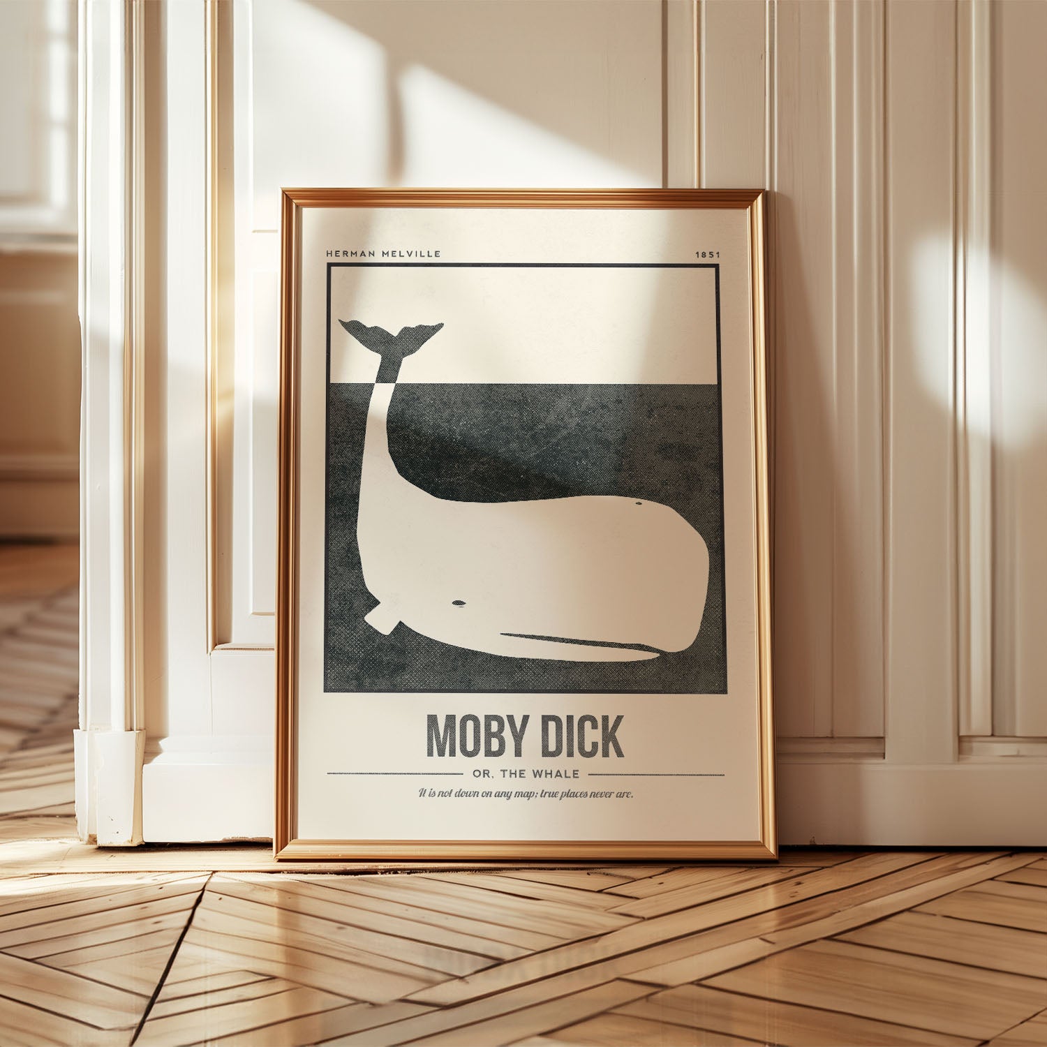 Moby Dick or, The Whale Art Print