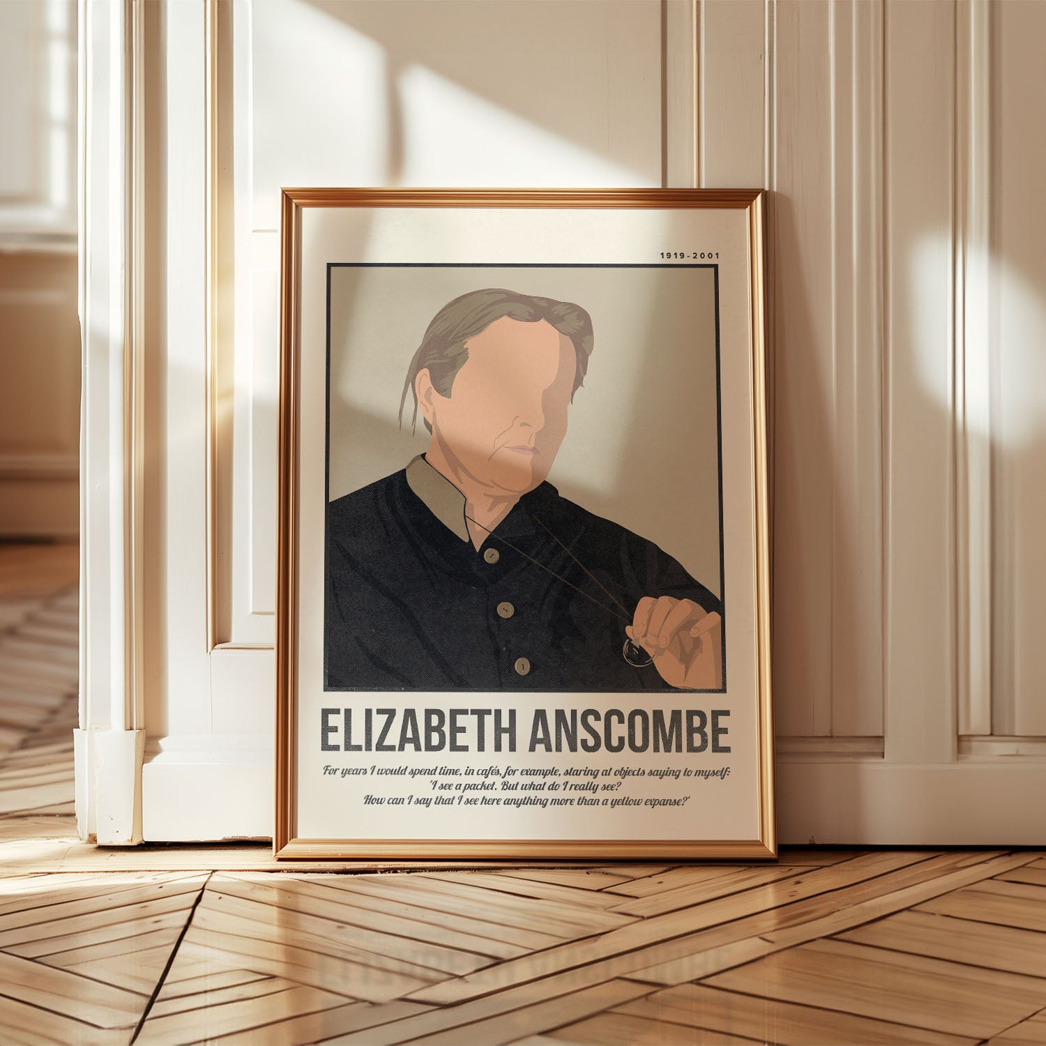 Elizabeth Margaret Anscombe Art Print