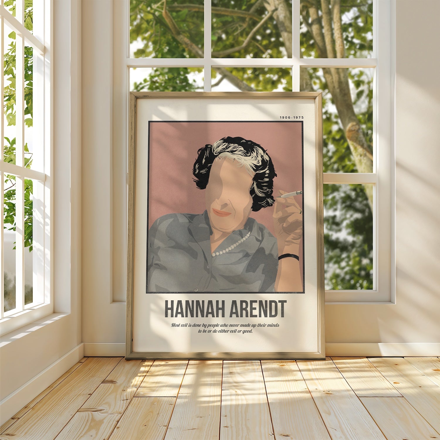 Hannah Arendt Art Print