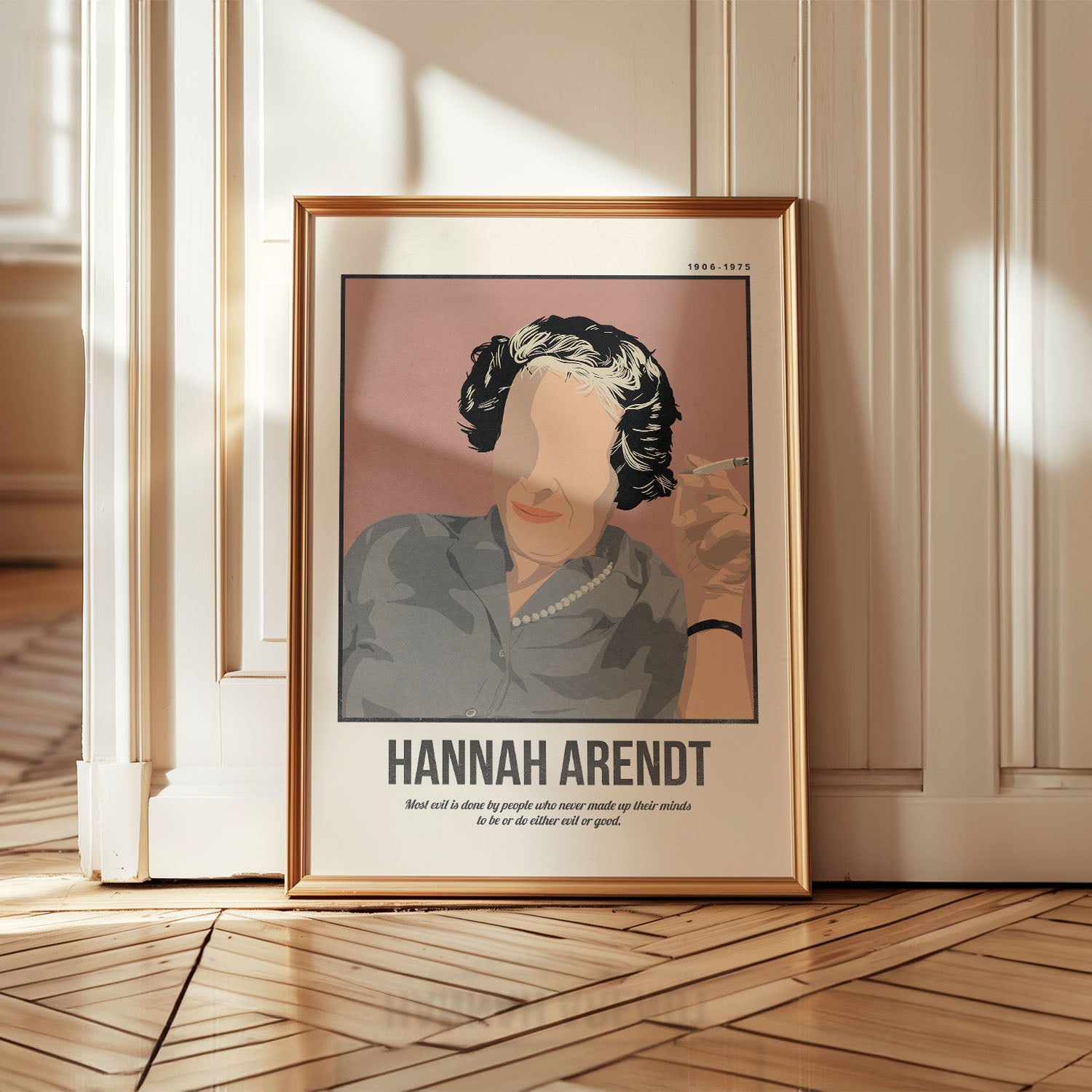 Hannah Arendt Art Print