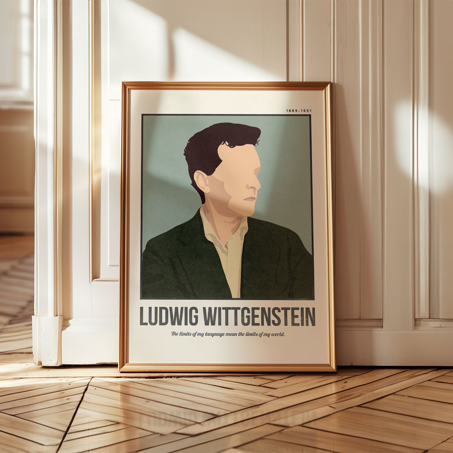 Ludwig Wittgenstein Art Print