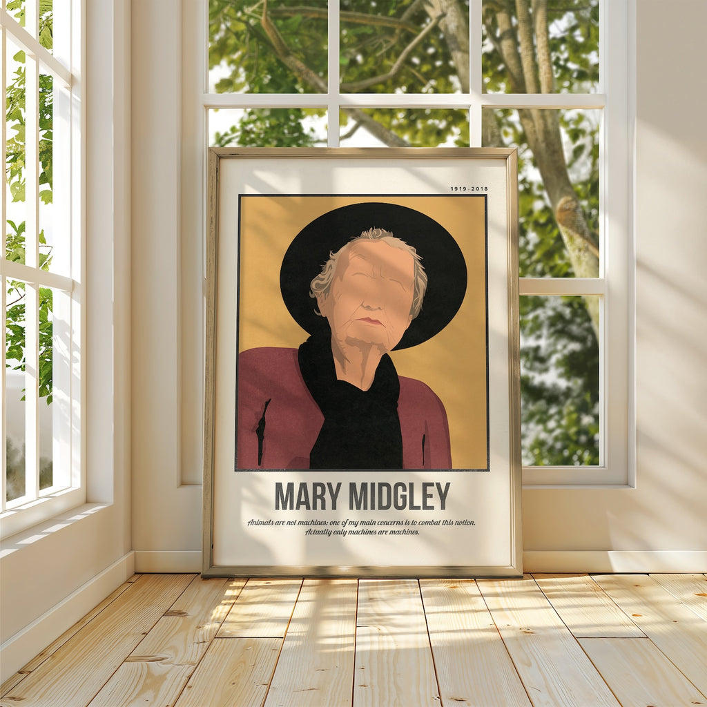 Mary Midgley Art Print