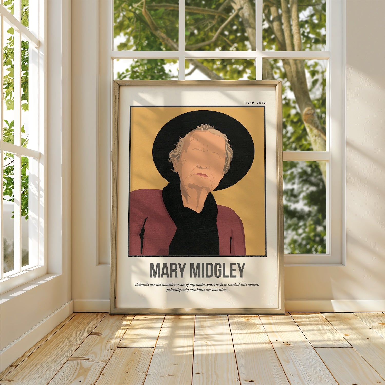 Mary Midgley Art Print