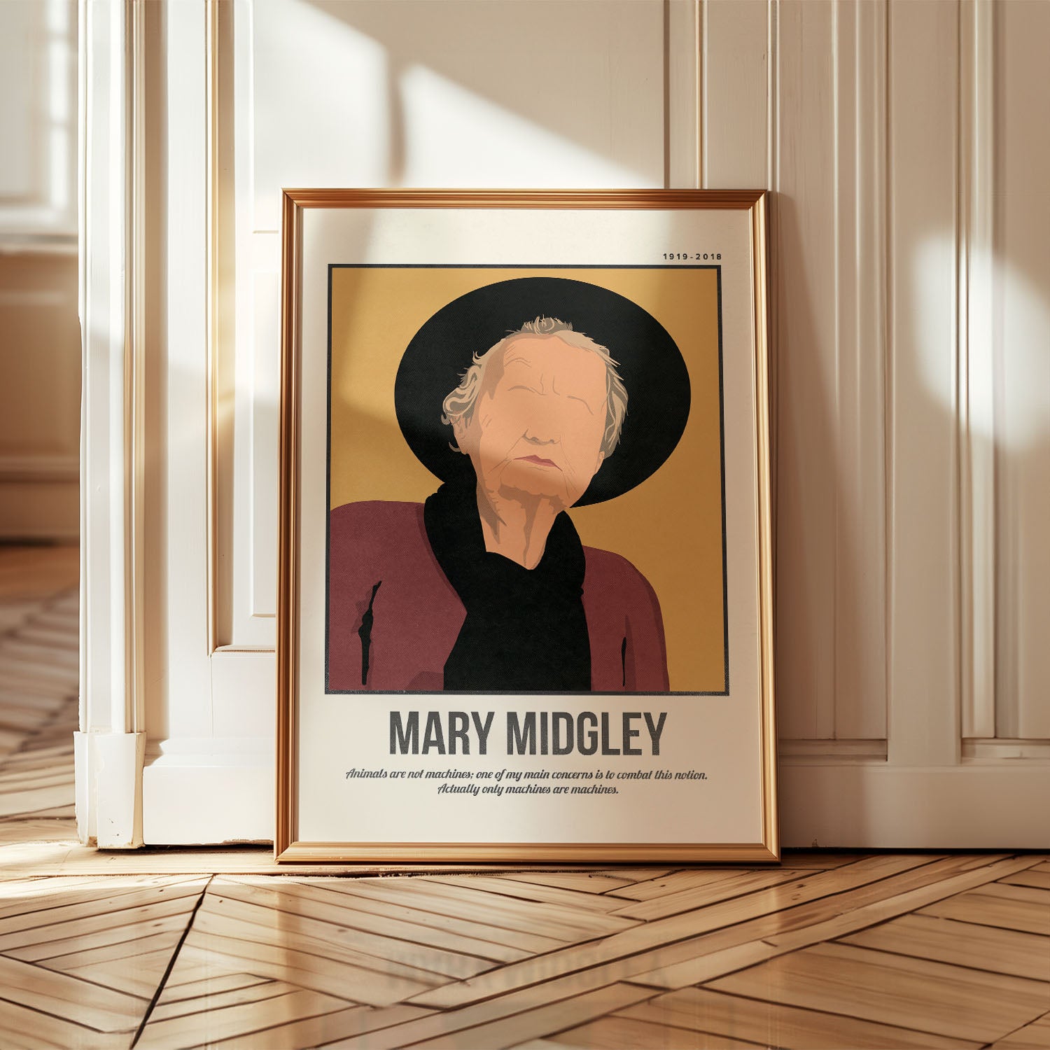 Mary Midgley Art Print