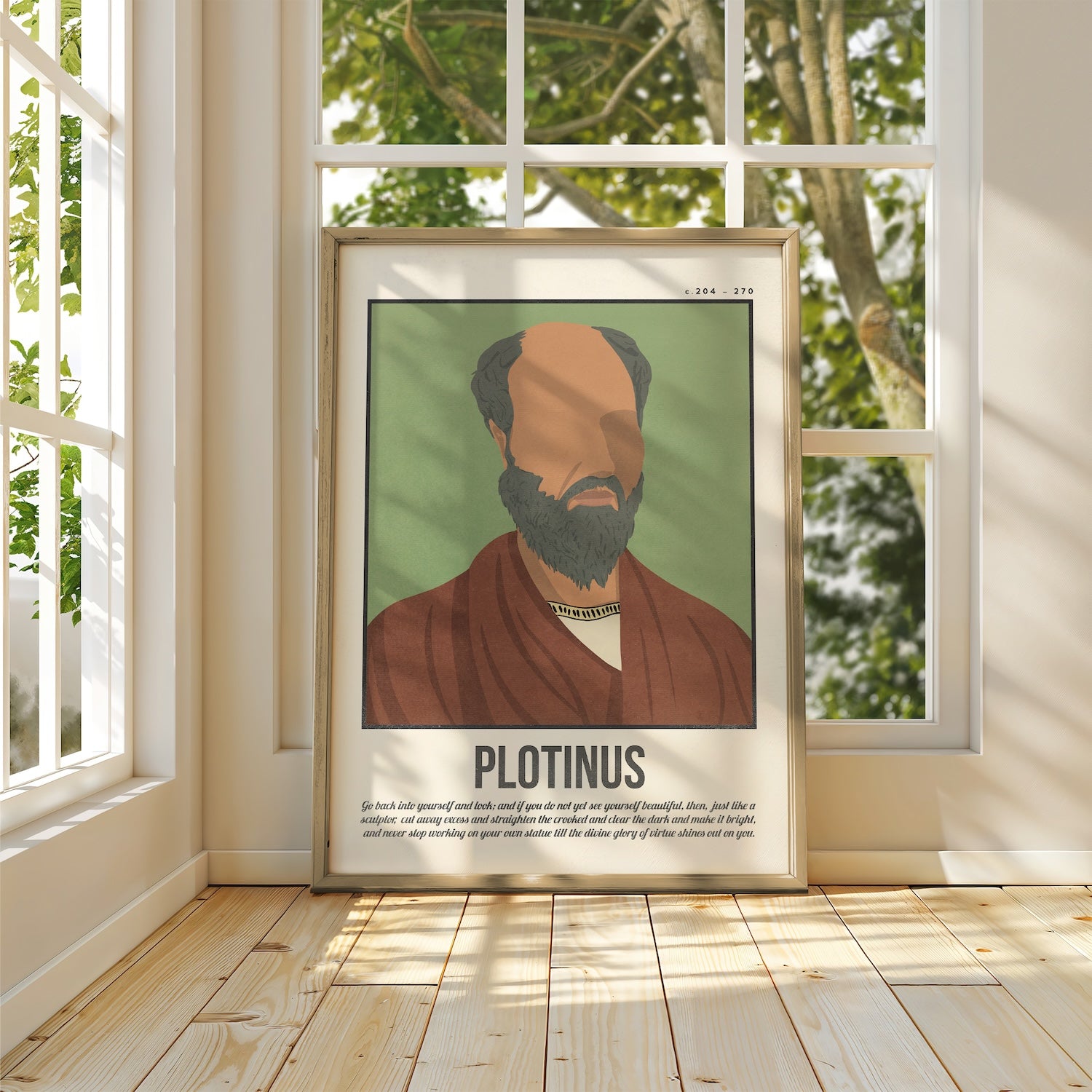 Plotinus Art Print