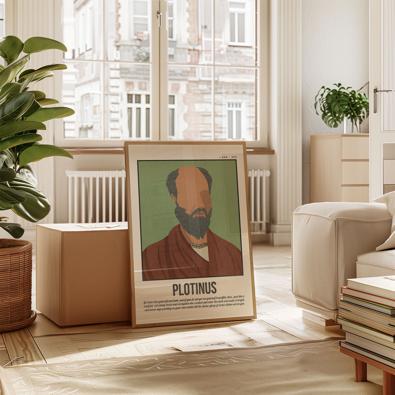 Plotinus Art Print