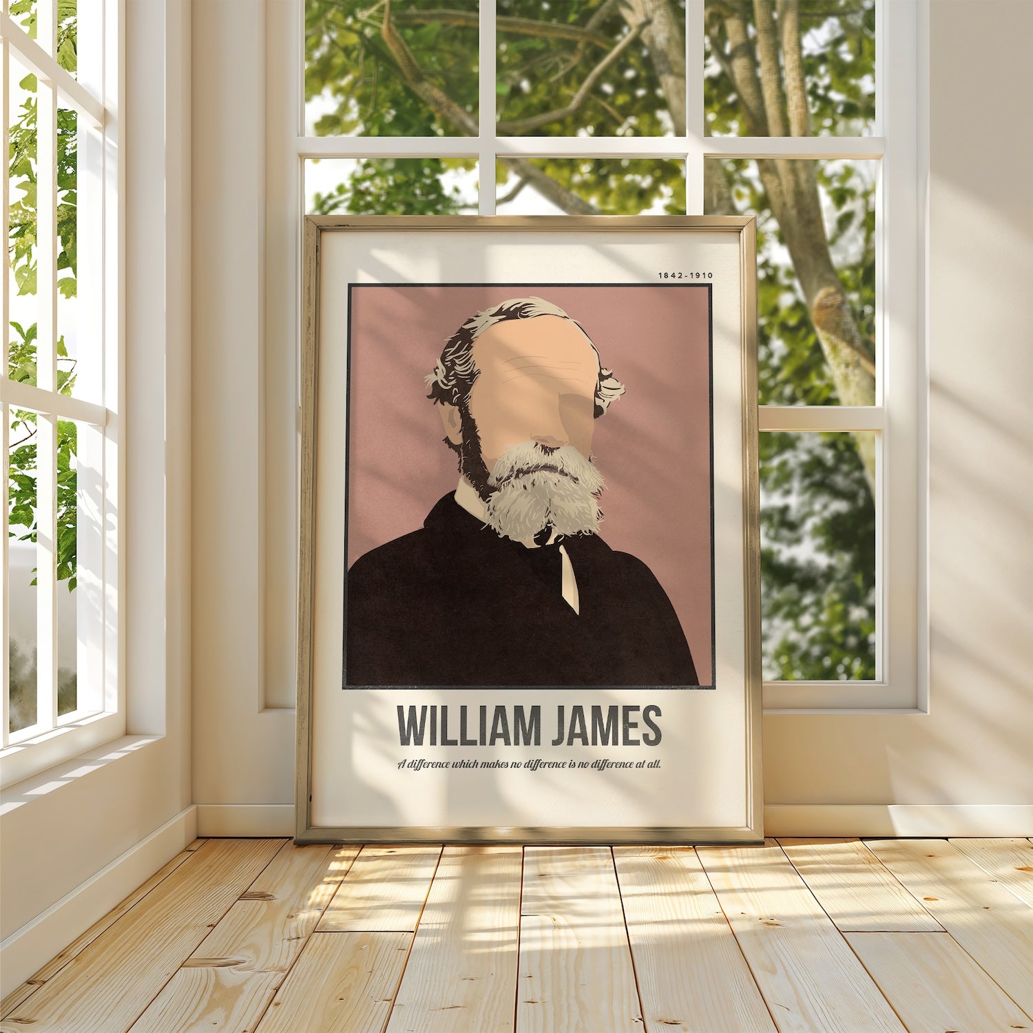 William James Art Print