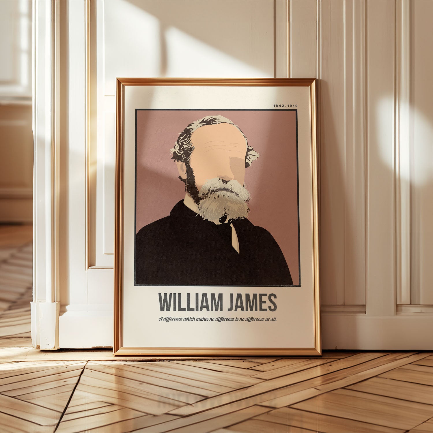 William James Art Print