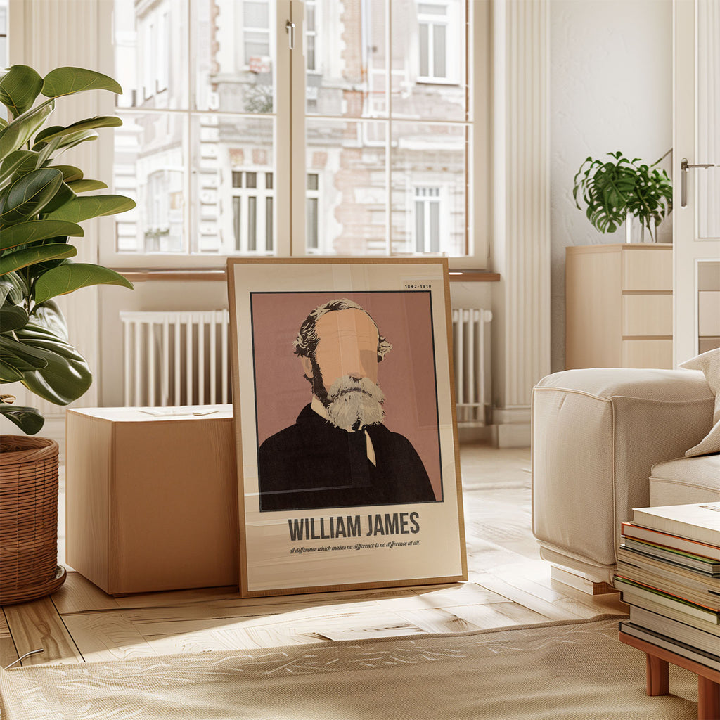 William James Art Print