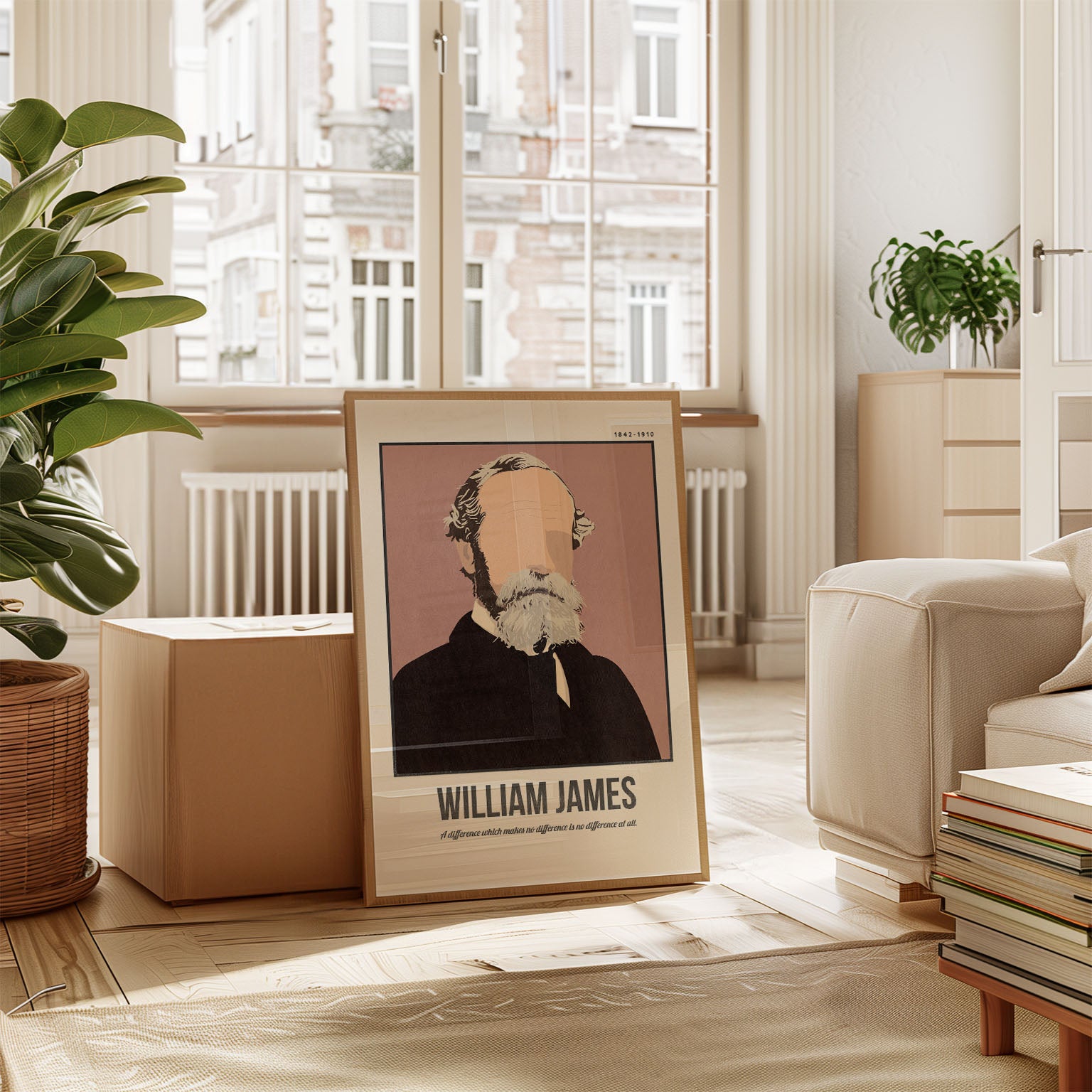 William James Art Print