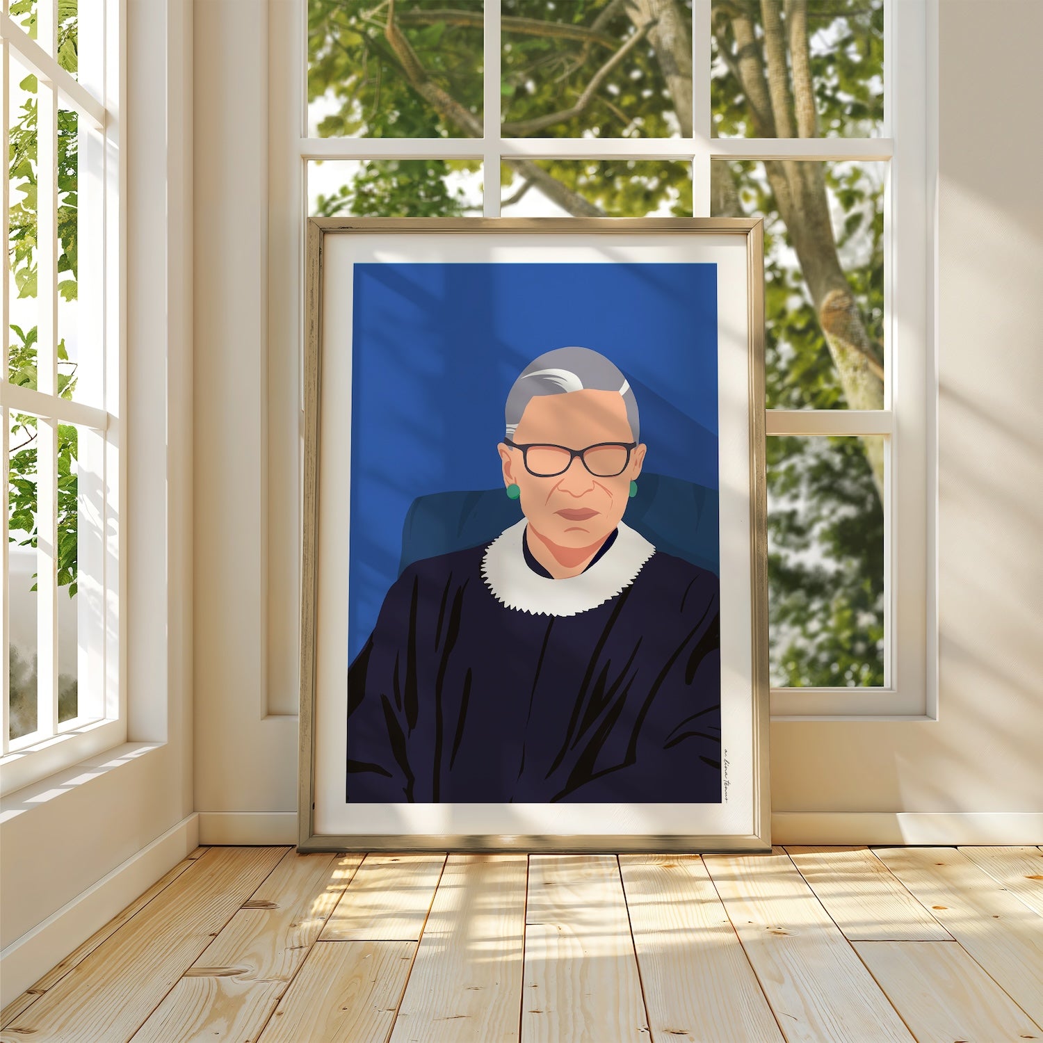 Ruth Bader Ginsburg Art Print