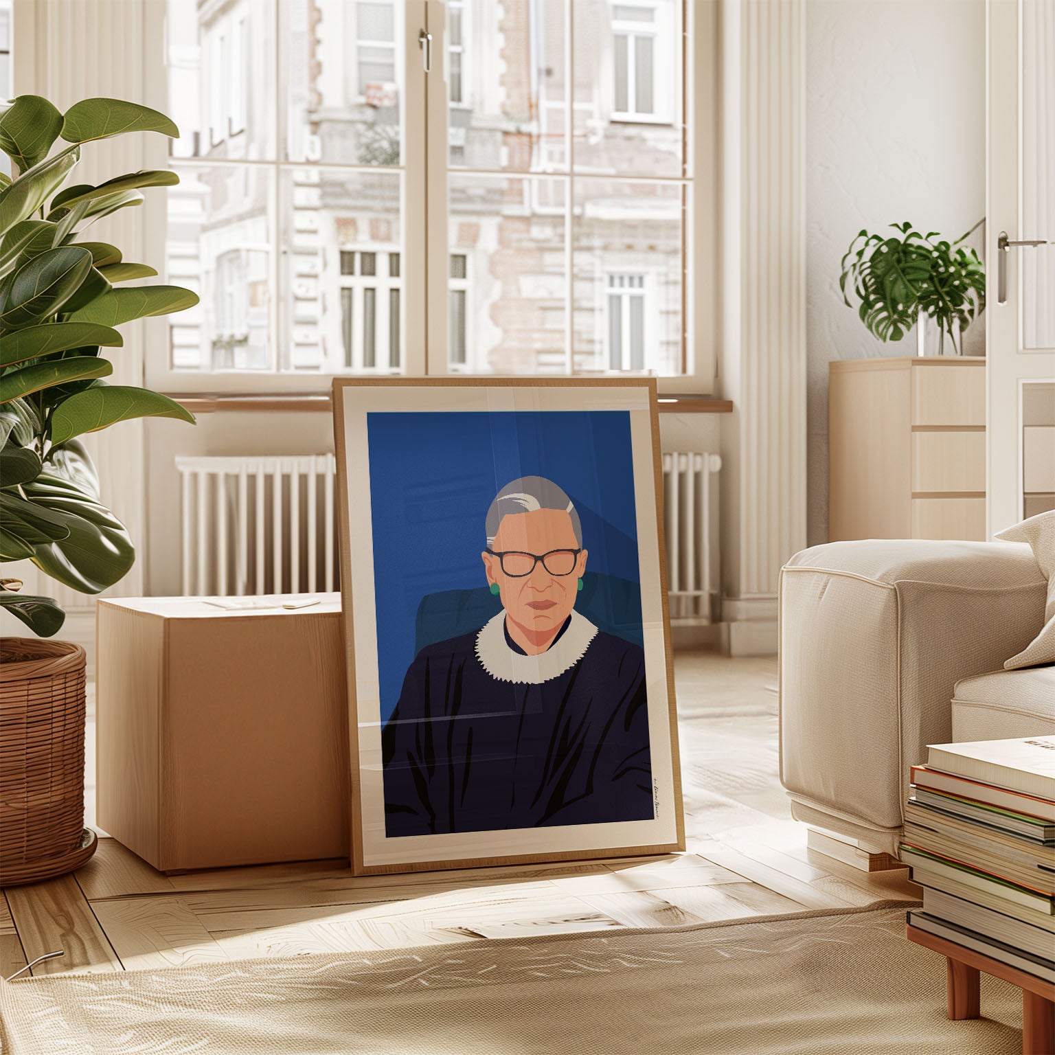 Ruth Bader Ginsburg Art Print
