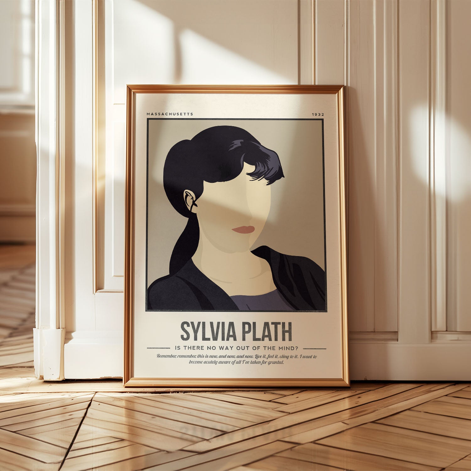 Sylvia Plath Art Print