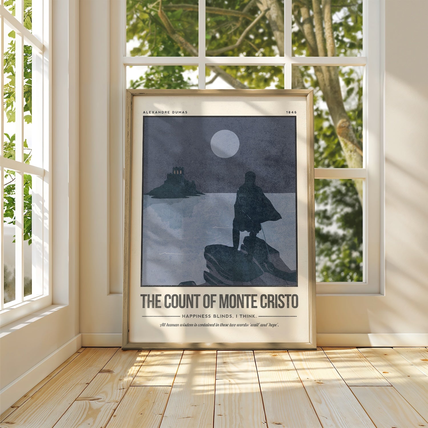 The Count of Monte Cristo Art Print