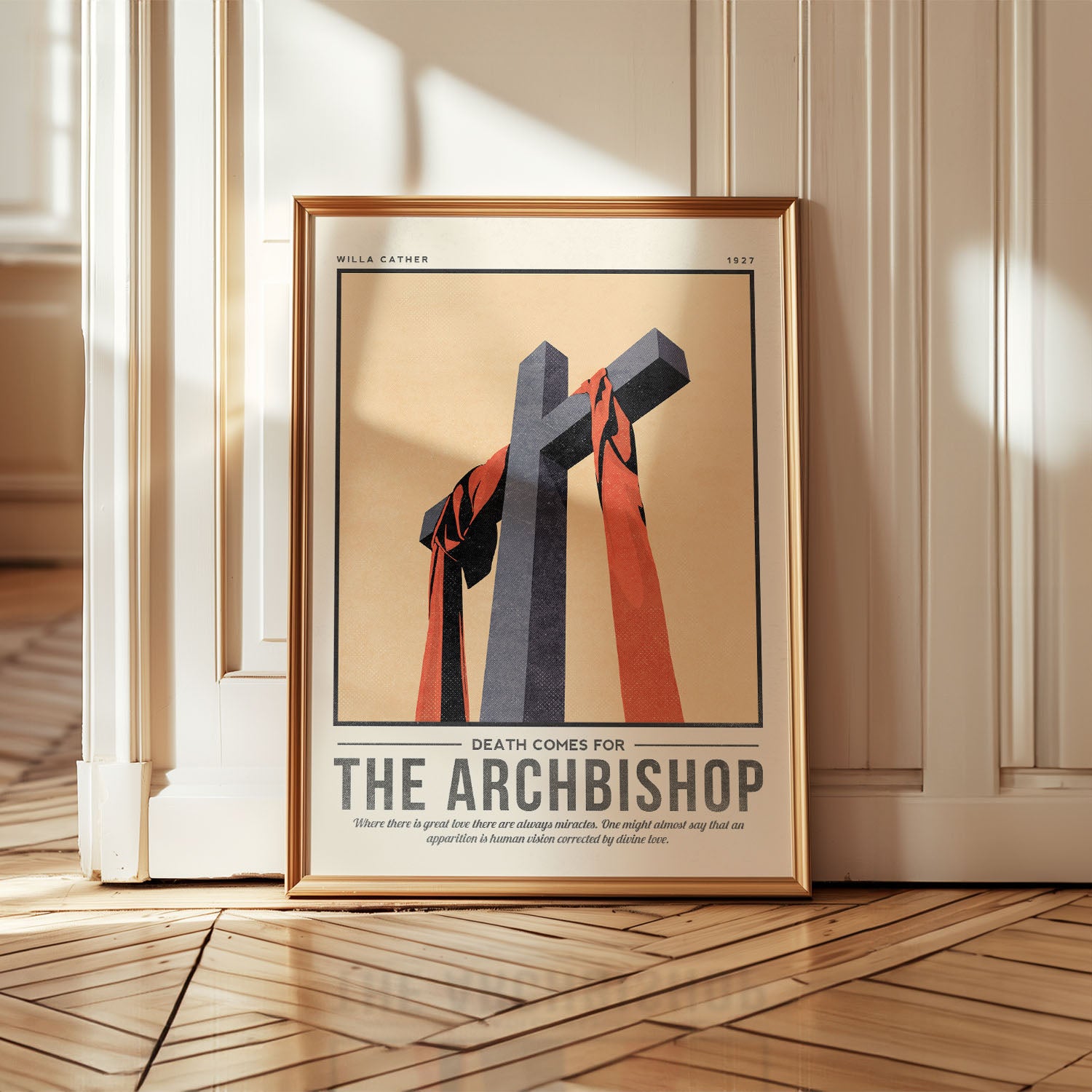 Death Comes for the Archbishop Art Print