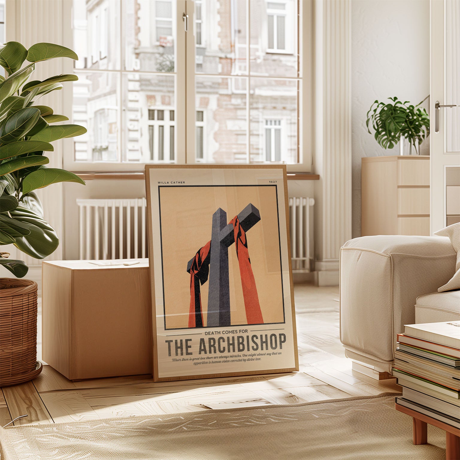 Death Comes for the Archbishop Art Print