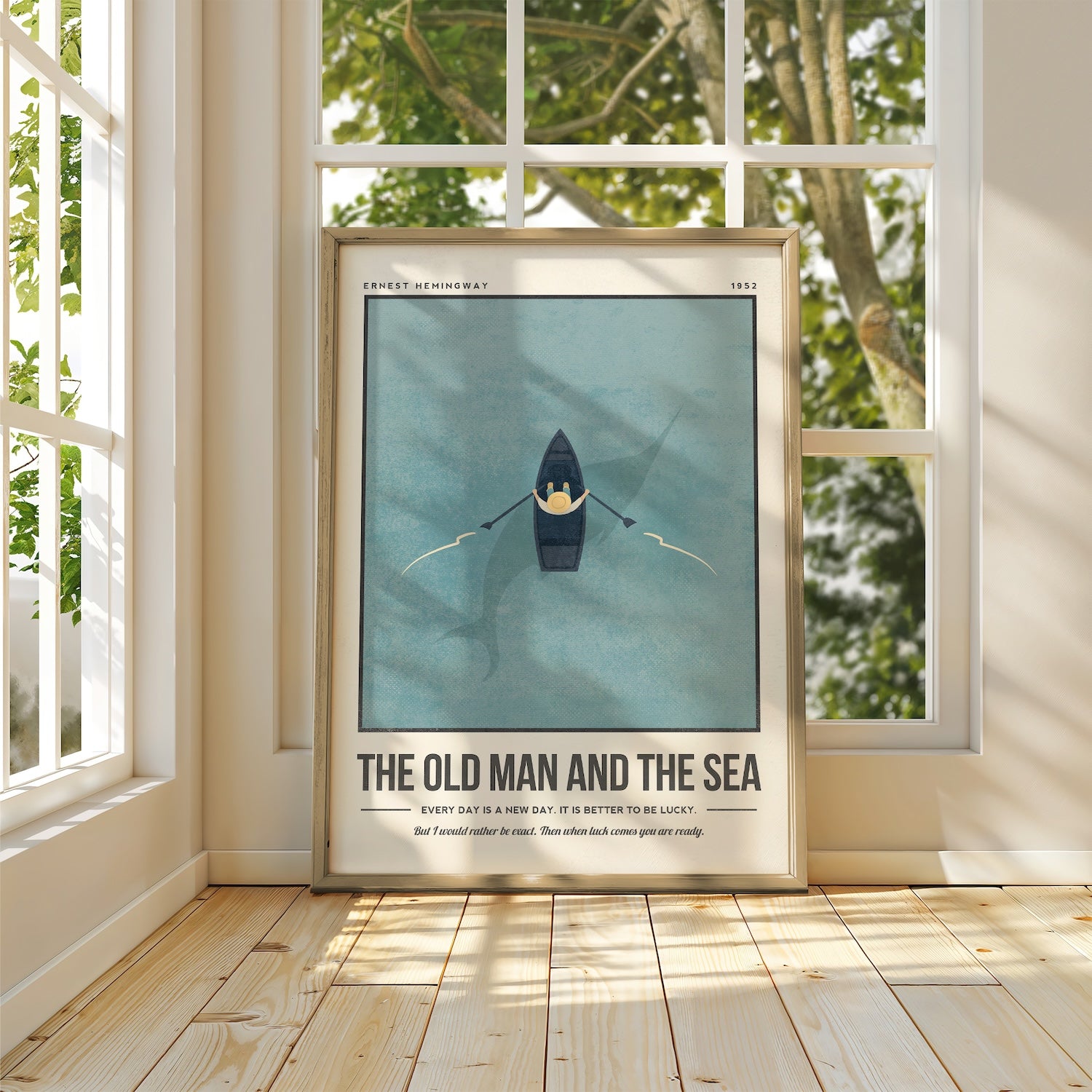 The Old Man and The Sea Art Print