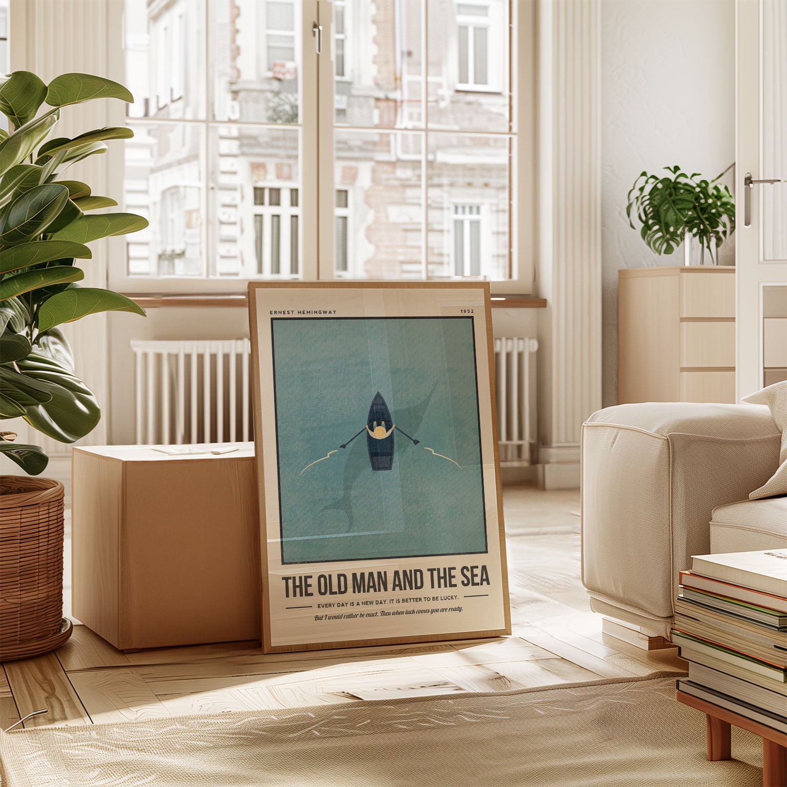 The Old Man and The Sea Art Print