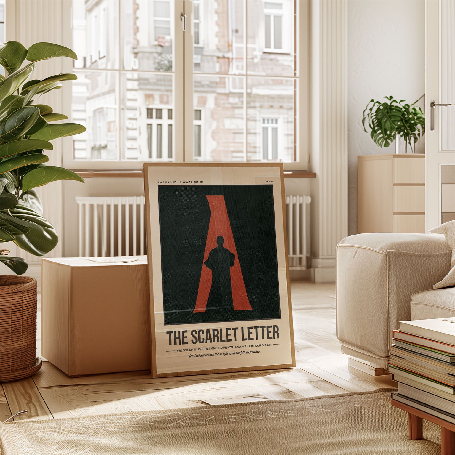 The Scarlet Letter Art Print
