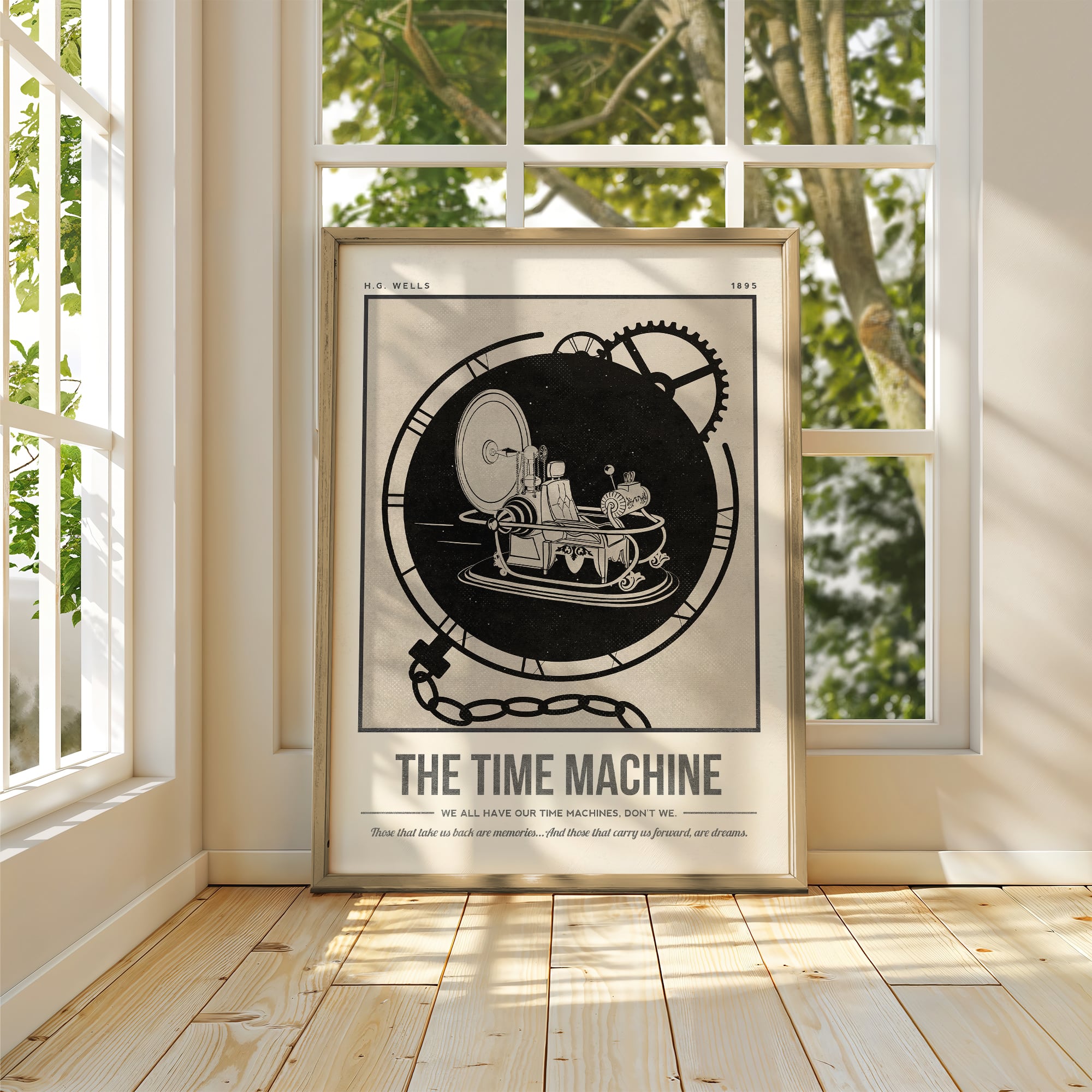 The Time Machine Art Print