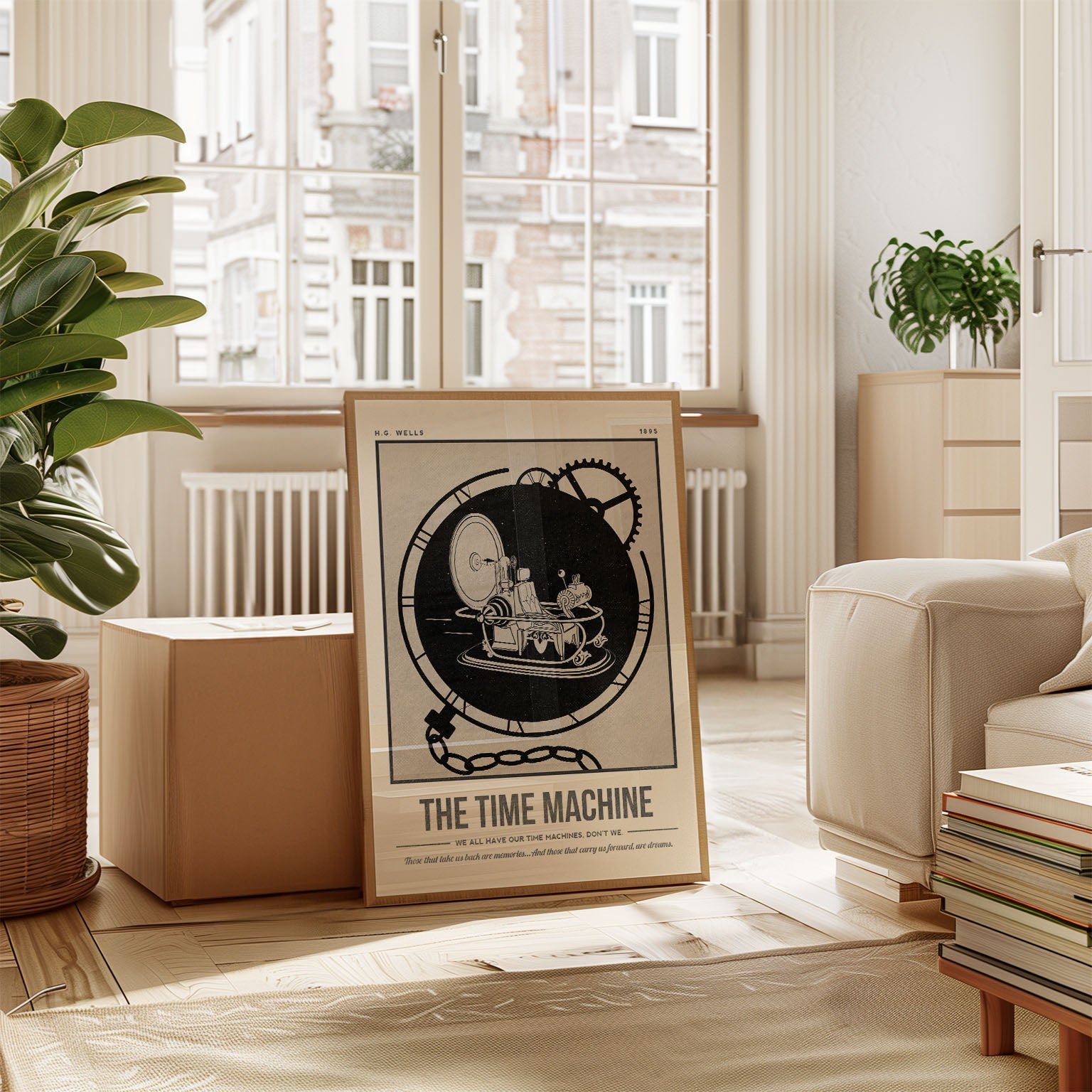 The Time Machine Art Print