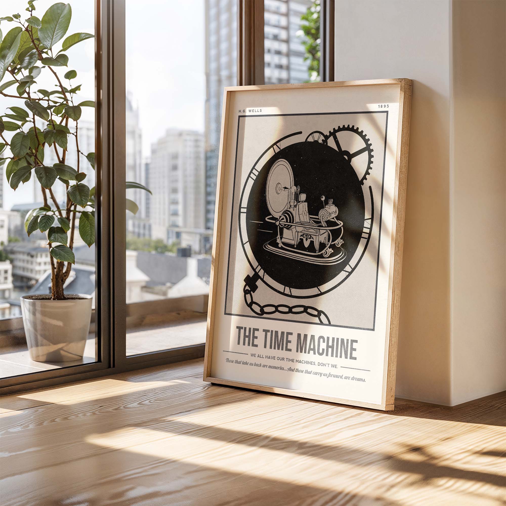 The Time Machine Art Print