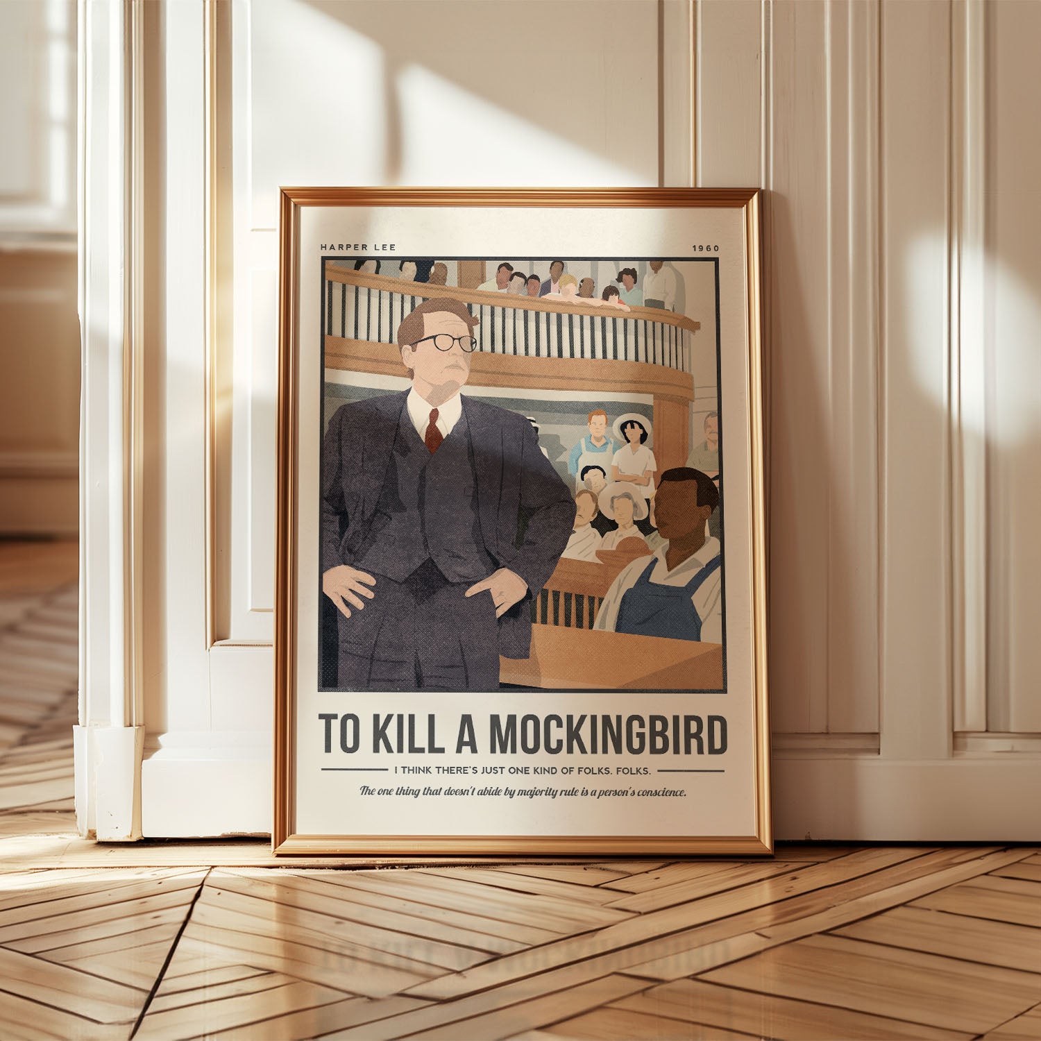 To Kill A Mockingbird Art Print