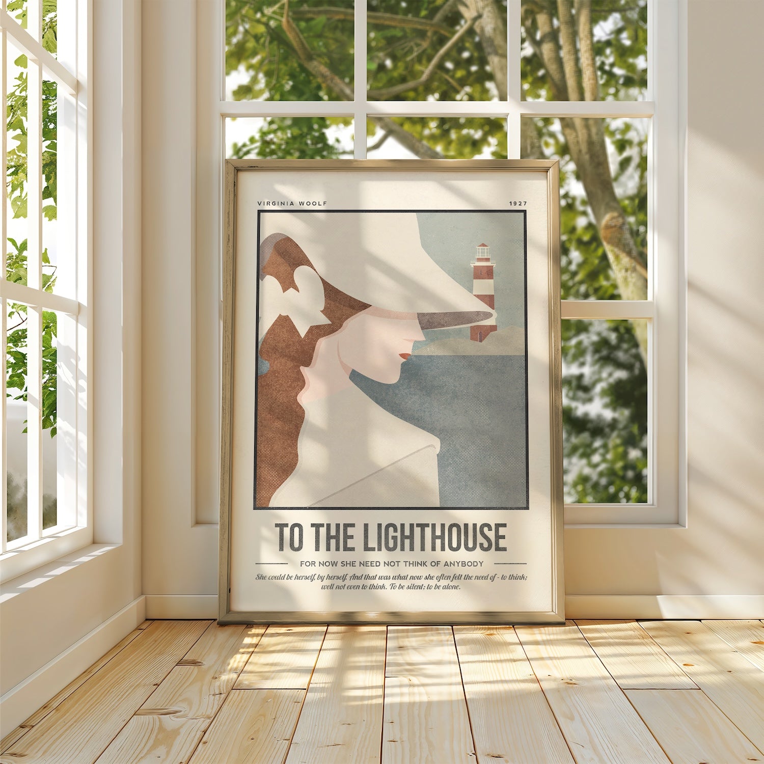 To the Lighthouse Art Print