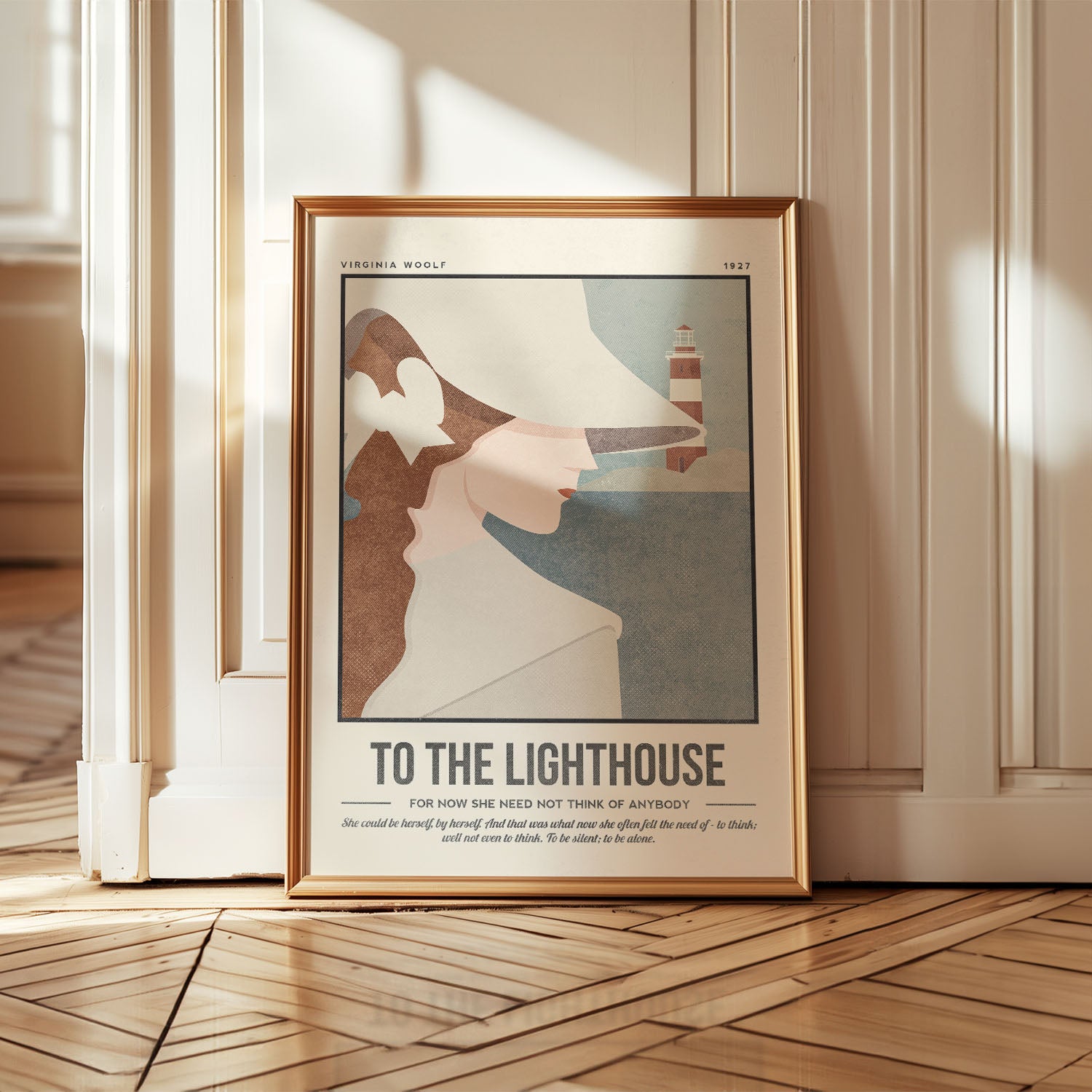 To the Lighthouse Art Print