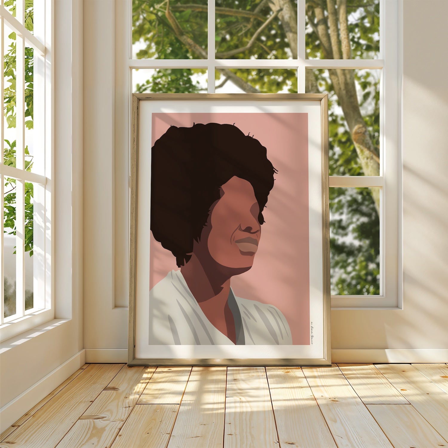 Toni Morrison Icons Art Print