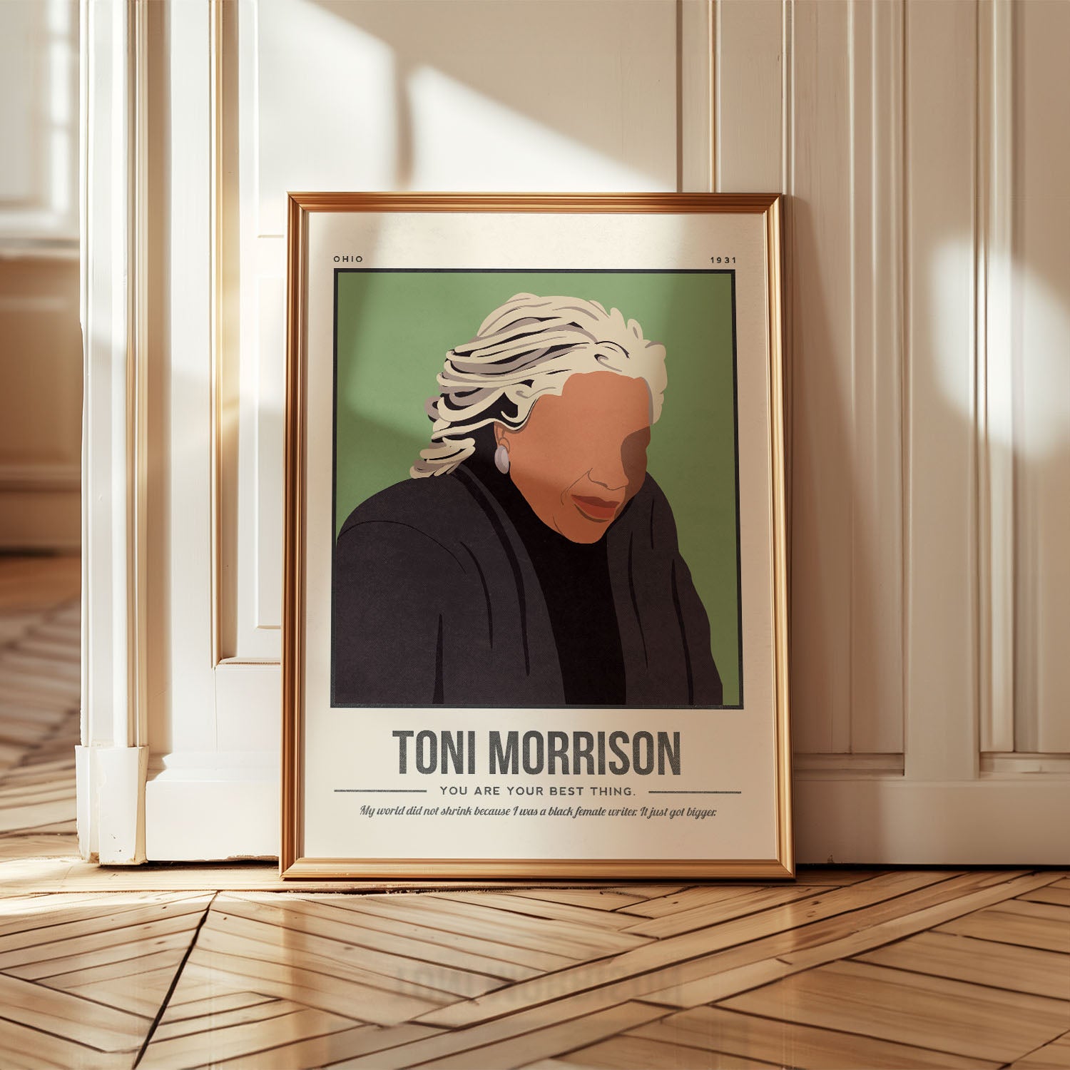Toni Morrison Art Print