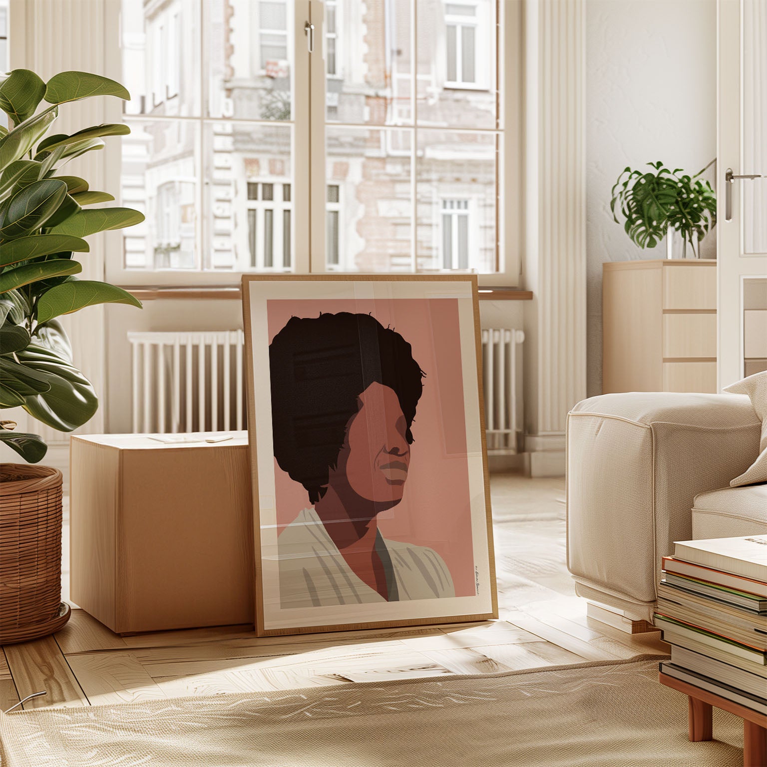 Toni Morrison Icons Art Print
